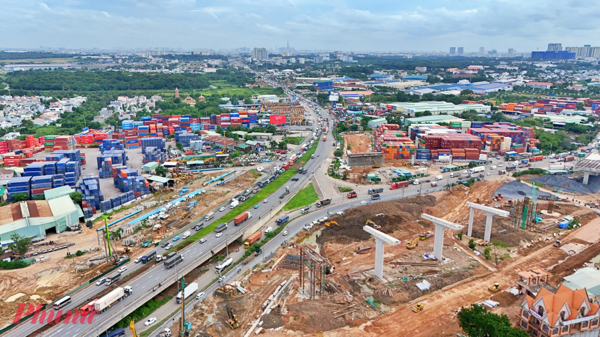 Vành đai 3 TPHCM qua nút giao Tân Vạn