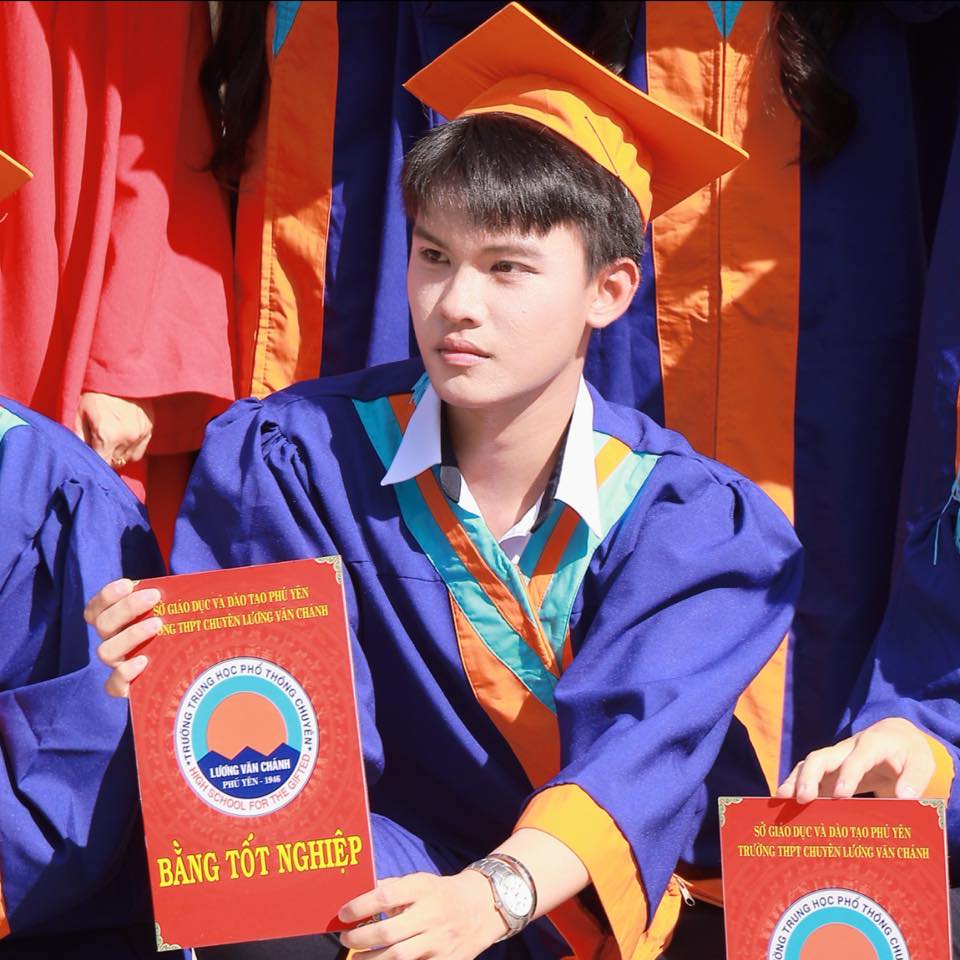 Lâm Minh Huy thủ khoa đầu vào của Trường ĐH Bách khoa TPHCM ở phương thức điểm thi tốt nghiệp THPT - Ảnh: Nhân vật cung cấp