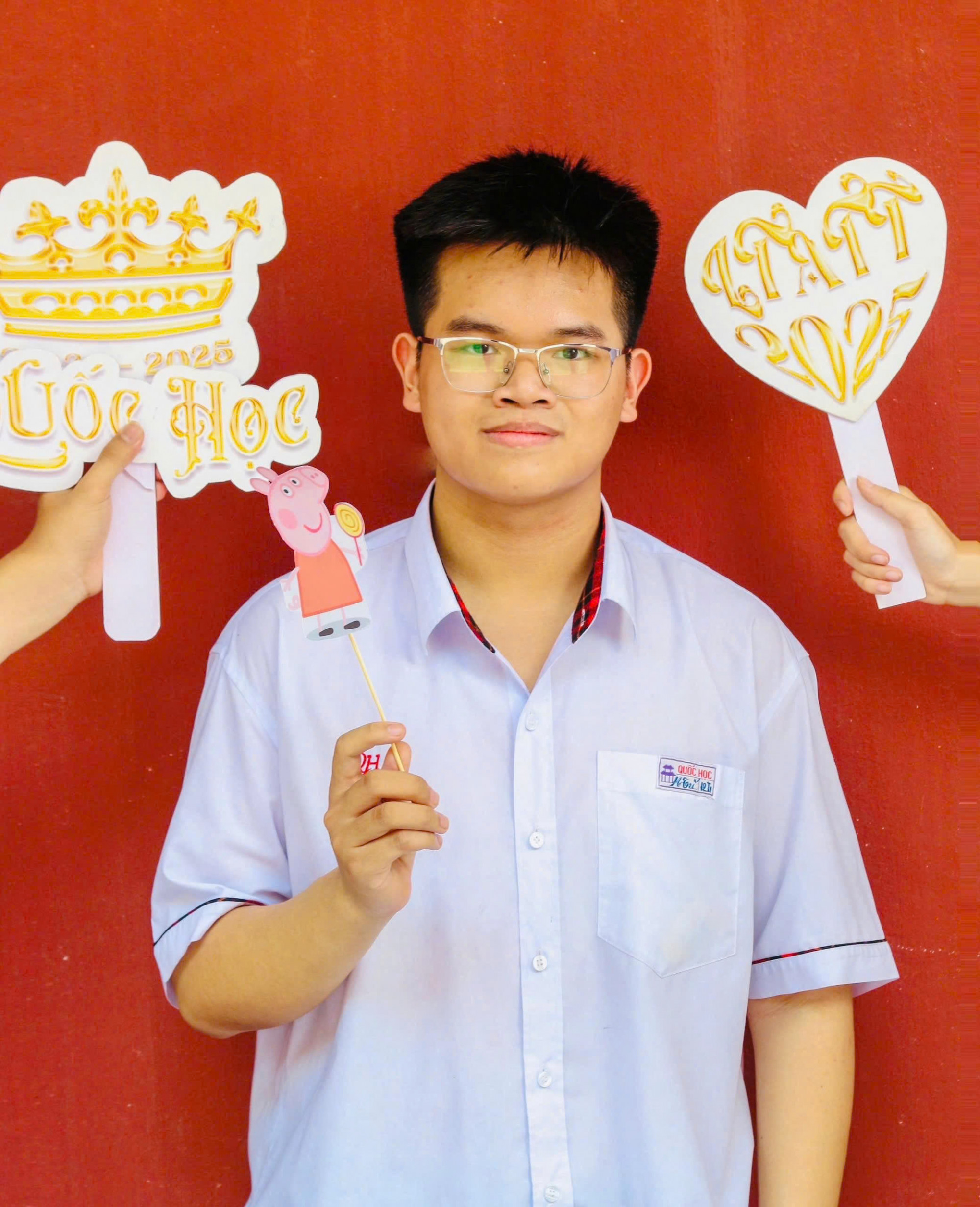 Thủ khoa kỳ thi đánh giá năng lực Mai Quang Minh Trí chọn học ở Bách khoa TPHCM - Ảnh: NVCC