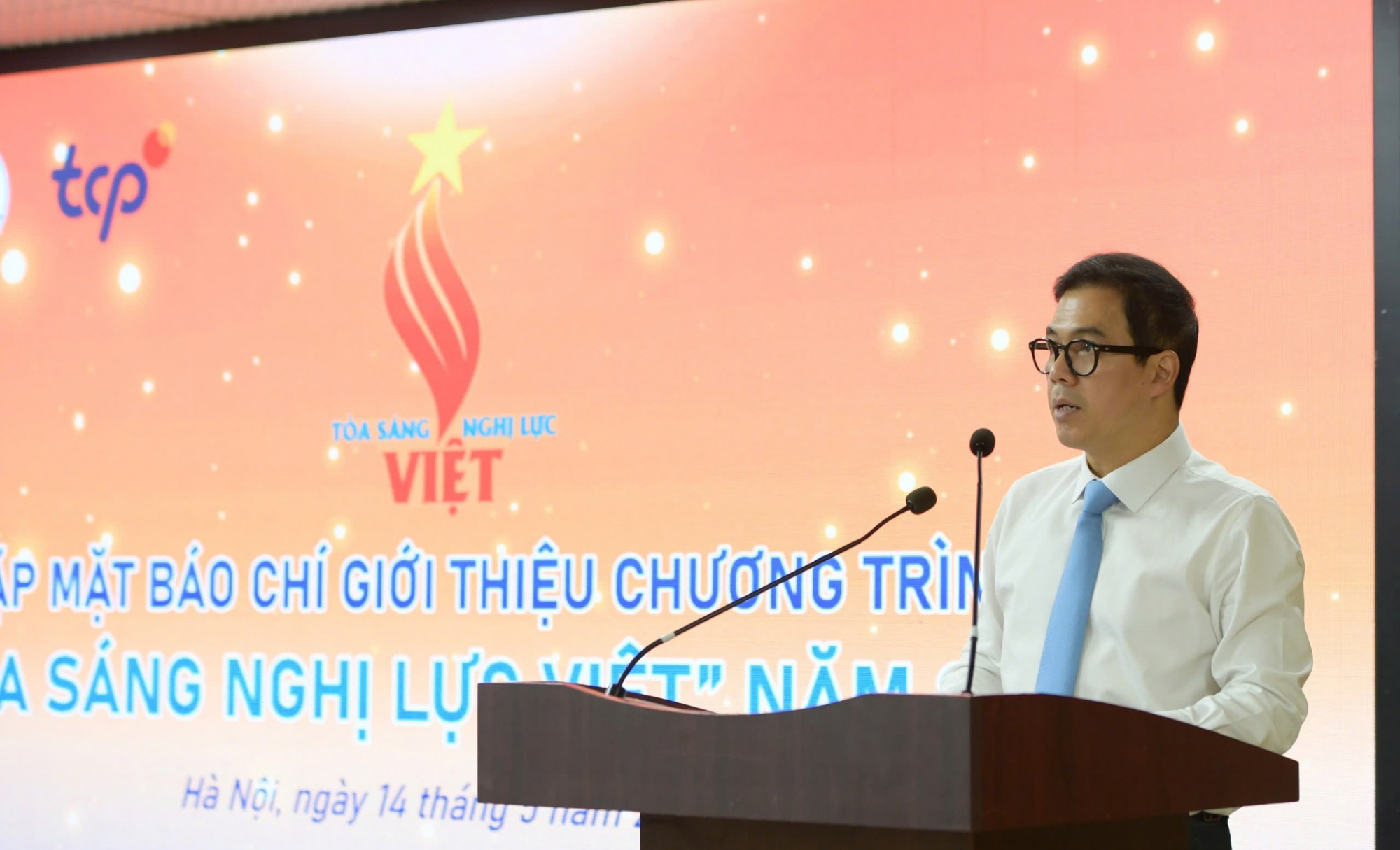 Ông Nguyễn Quang Hiền Huy - Tổng giám đốc TCP Việt Nam - chia sẻ - Ảnh: Đăng Hải