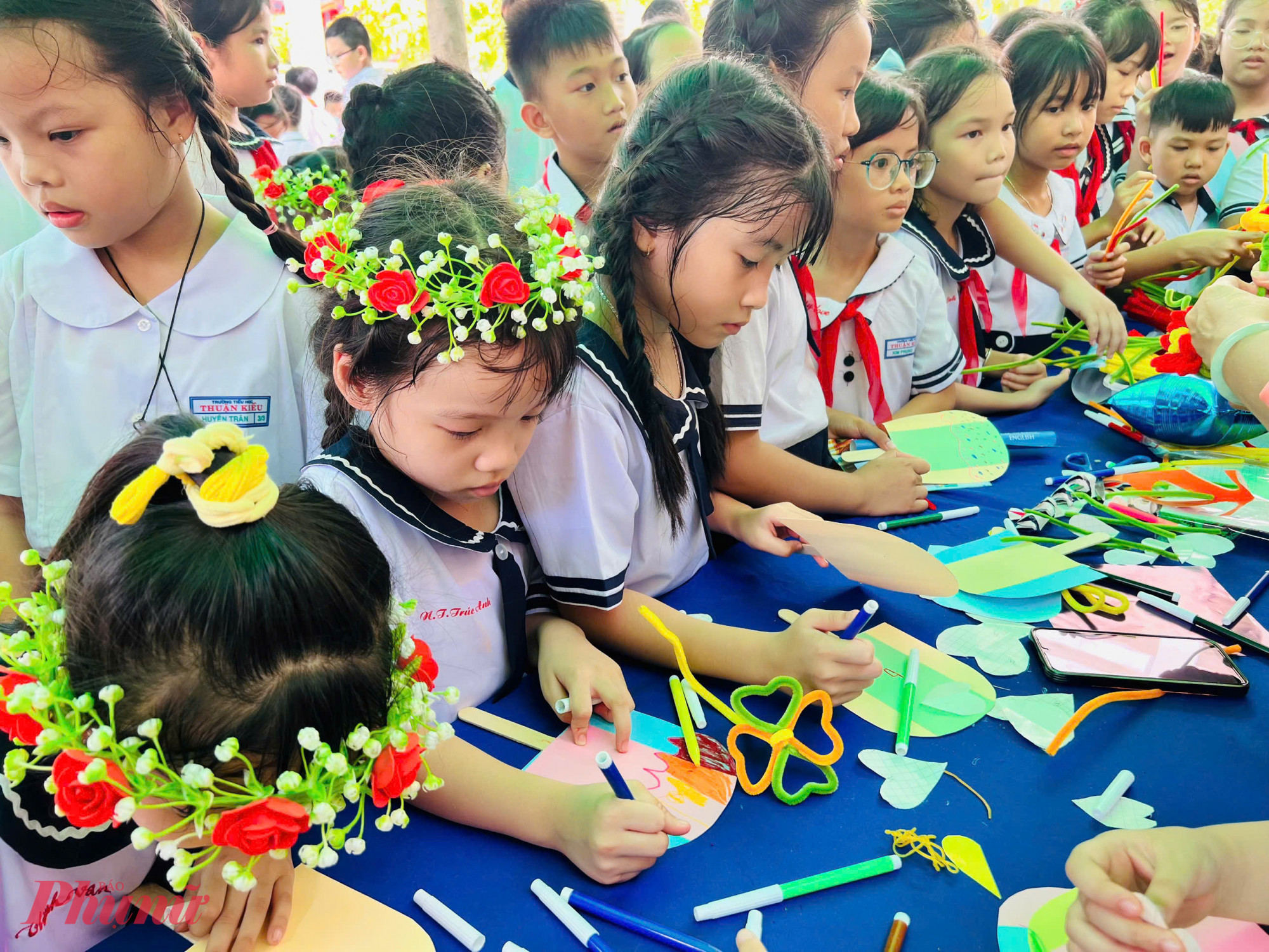 Học sinh phán khởi với các trò chơi mới lạ