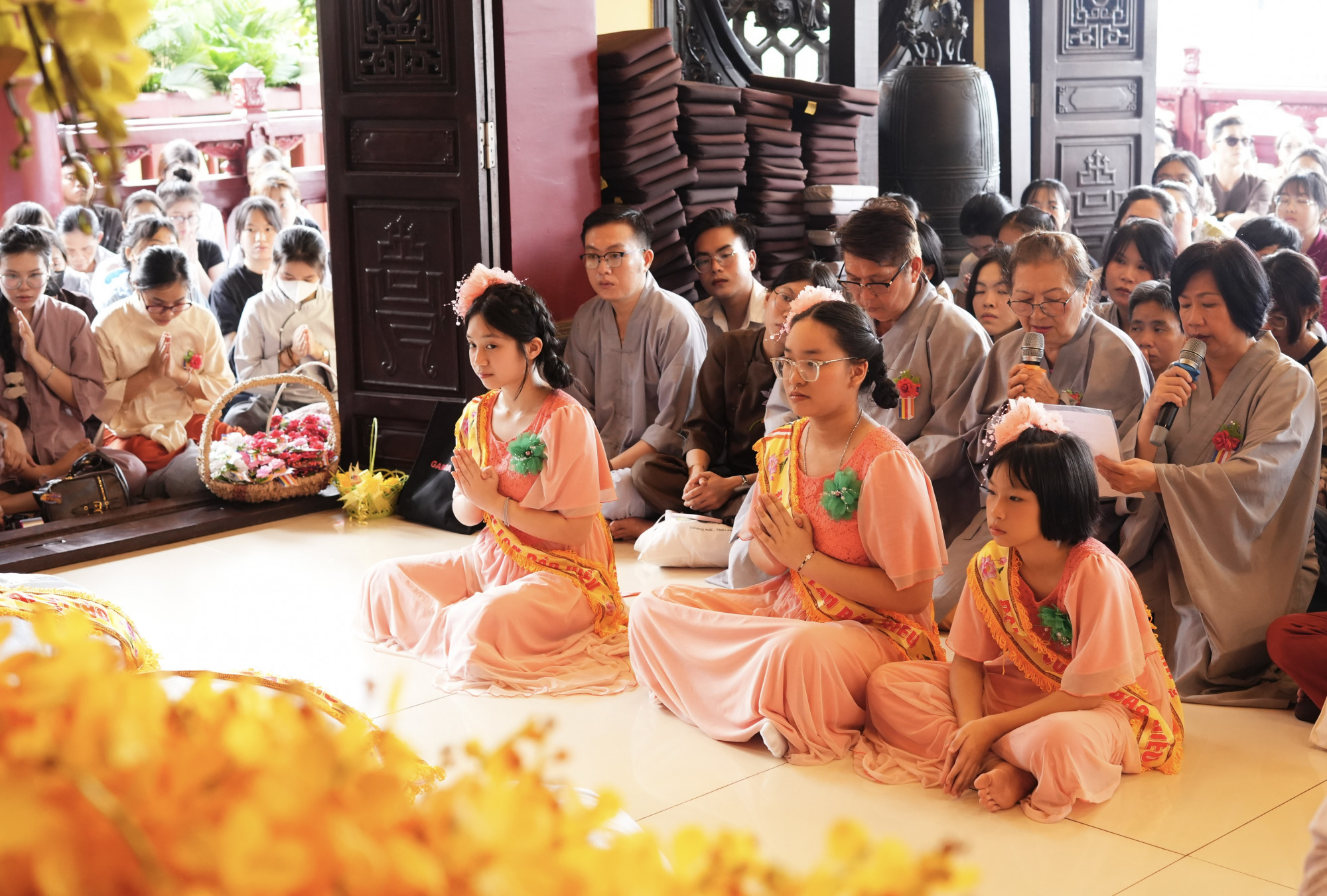 Chùa Pháp Hoa tụng kinh Vu lan với chủ đề tri ân