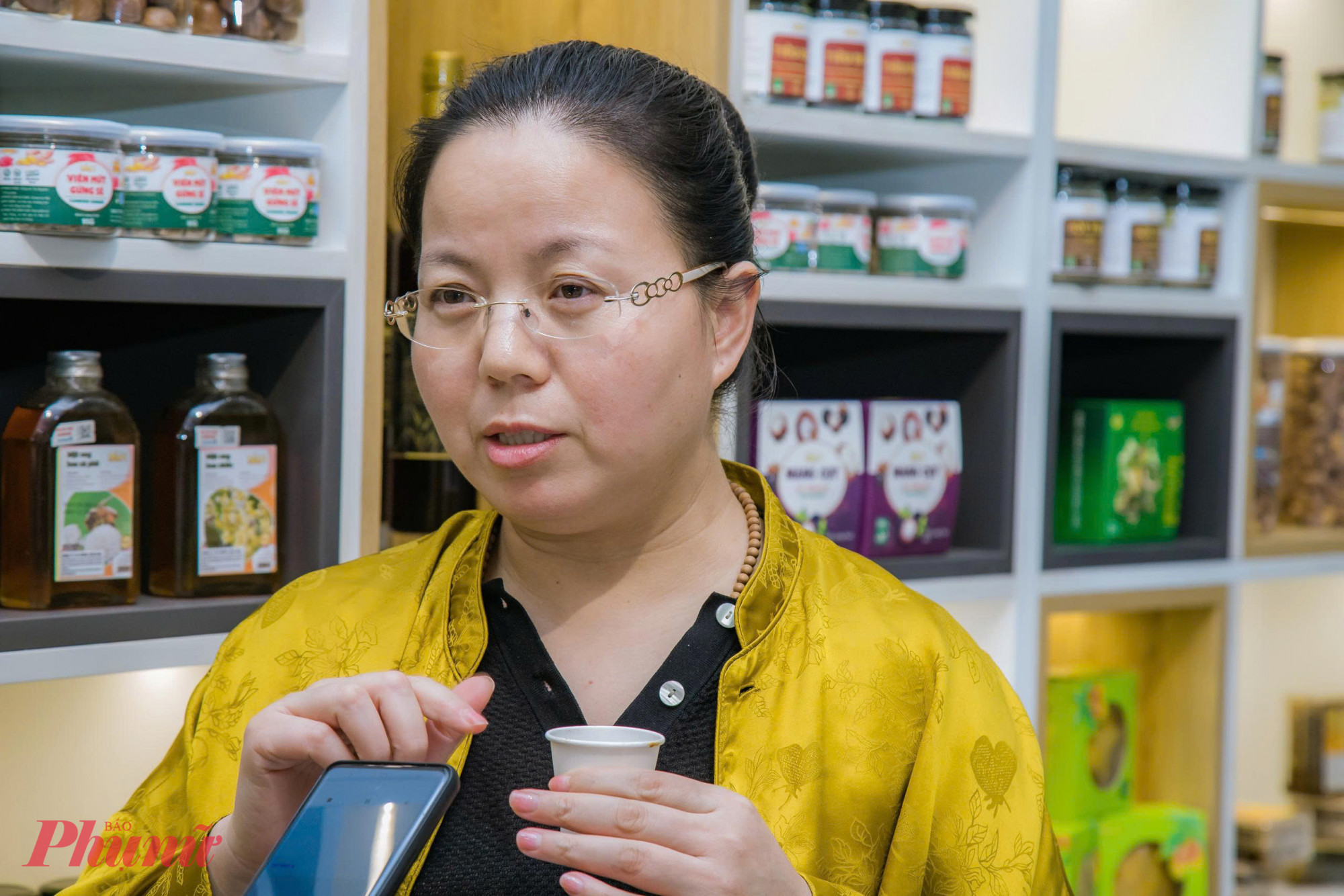 bà Cui Xiaoxia, Giám đốc Công ty HH thương mại quốc tế Xiaoxiang Nana Bắc Kinh
