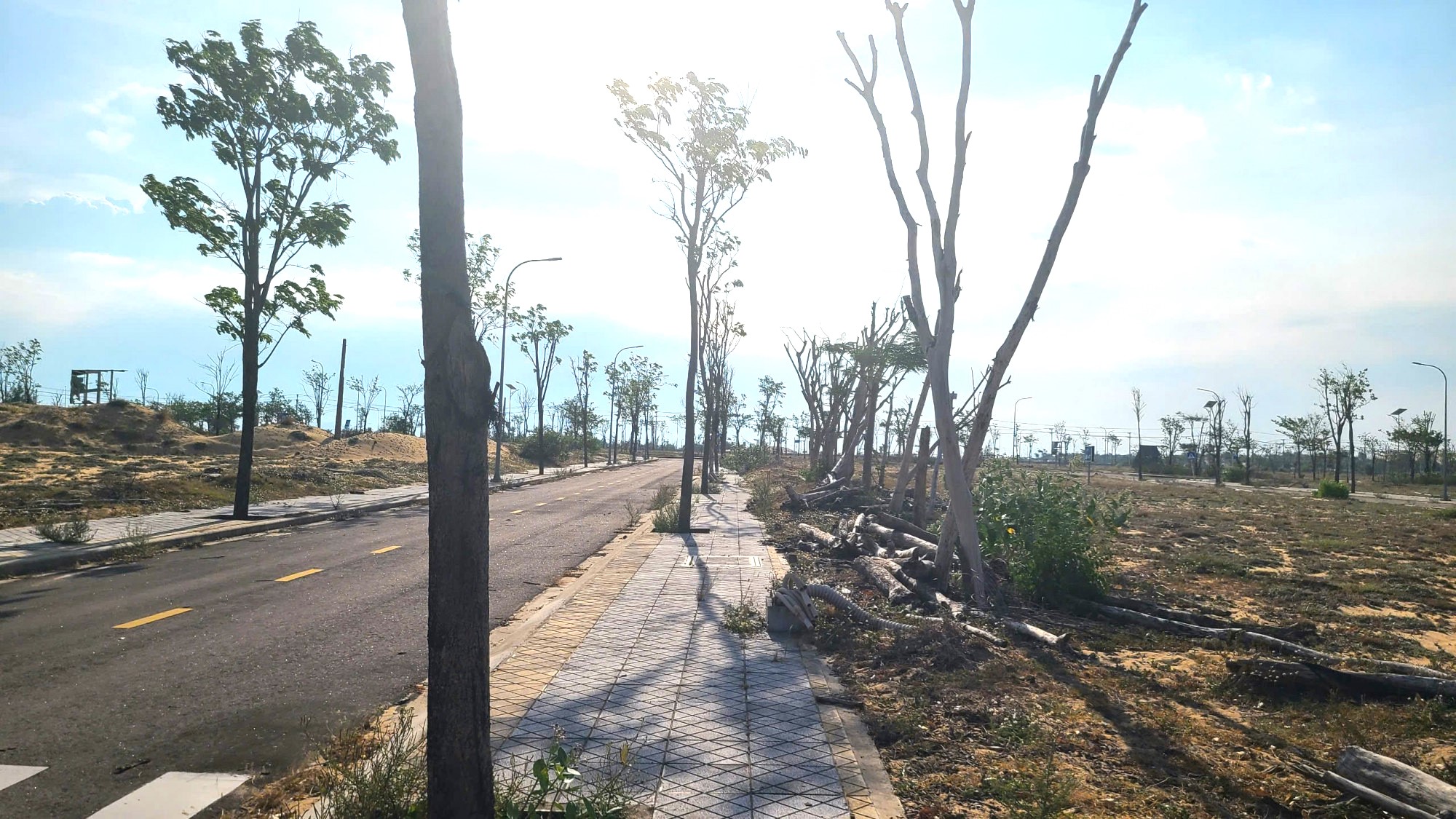 Dự án Nhơn Hội New City từng được quảng cáo là dự án nghỉ dưỡng, cao cấp ở miền Trung hoang tàn sau gần 7 năm mở bán