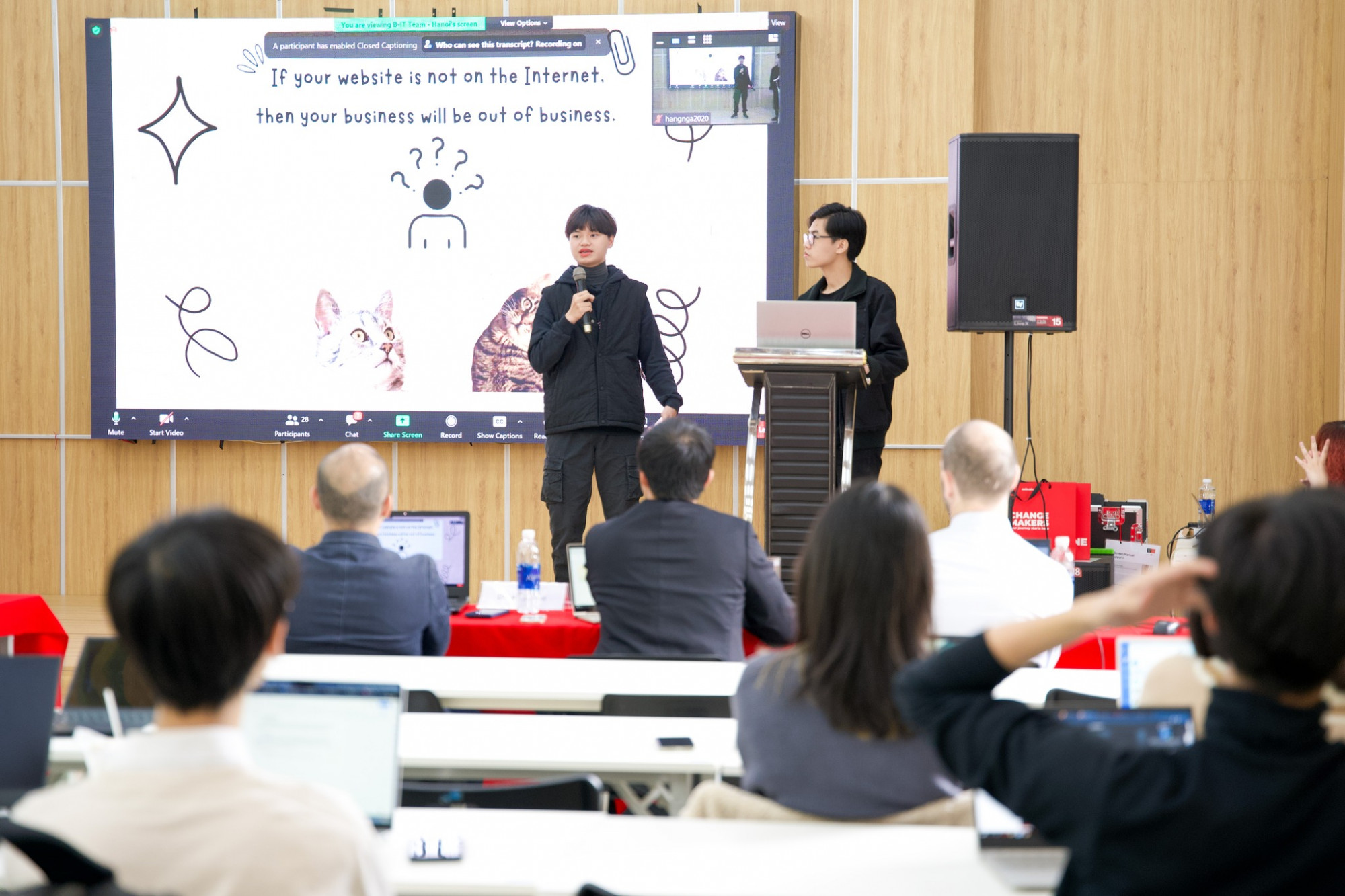 Sinh viên theo học chương trình liên kết quốc tế. Ảnh: Swinburne