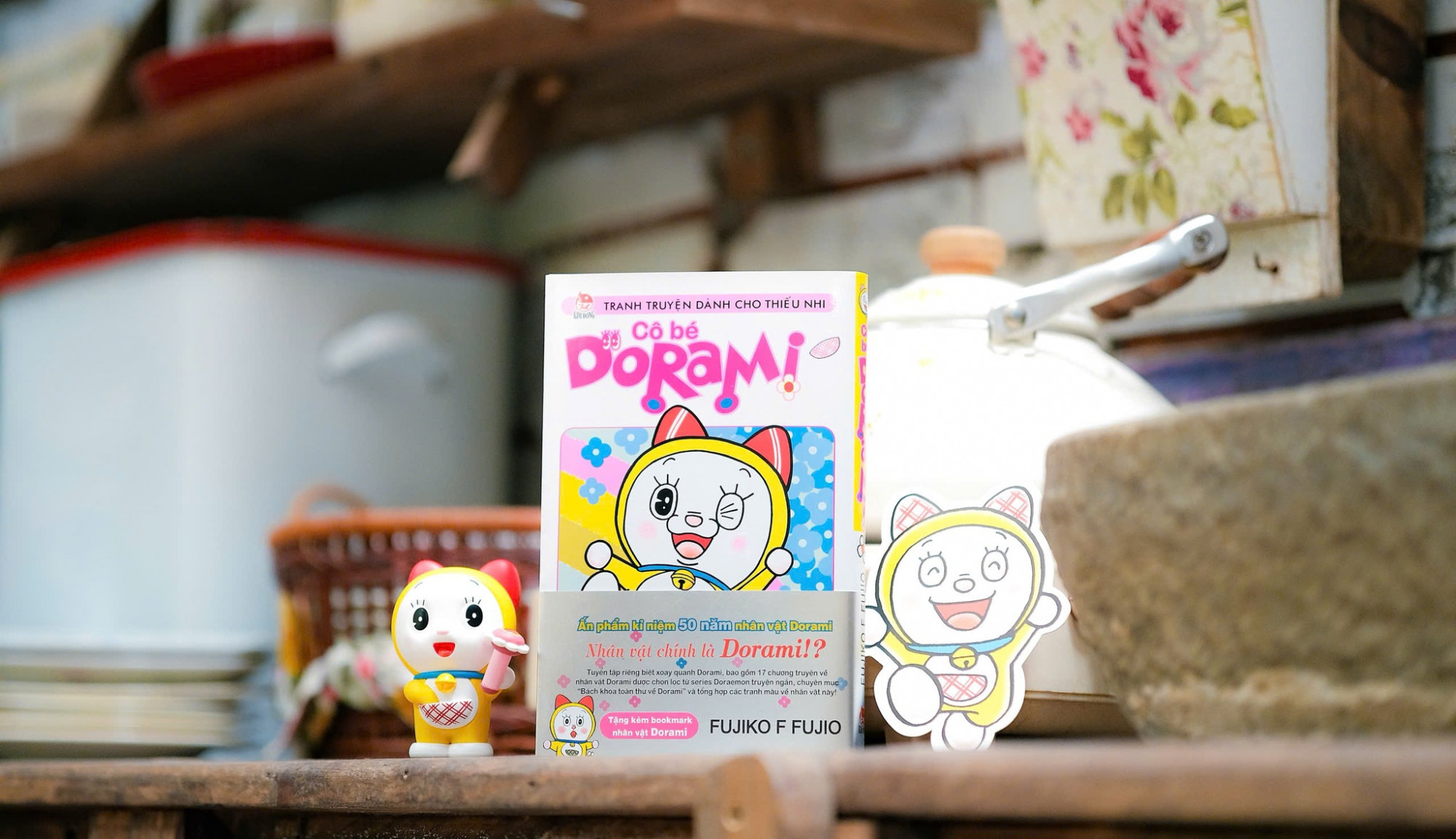 Dorami đáng yêu đã trở lại trong phiên bản sách mới - Ảnh: NXB Kim Đồng