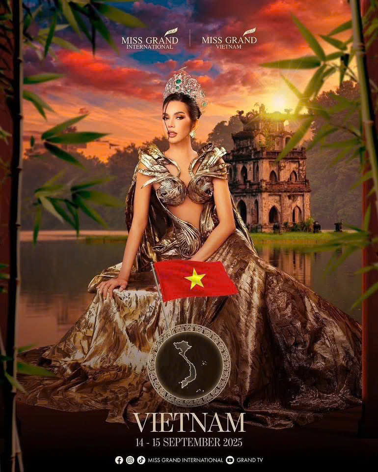 Hình ảnh được chỉnh sửa lại đúng bản đồ mà tổ chức Miss Grand International đăng tải