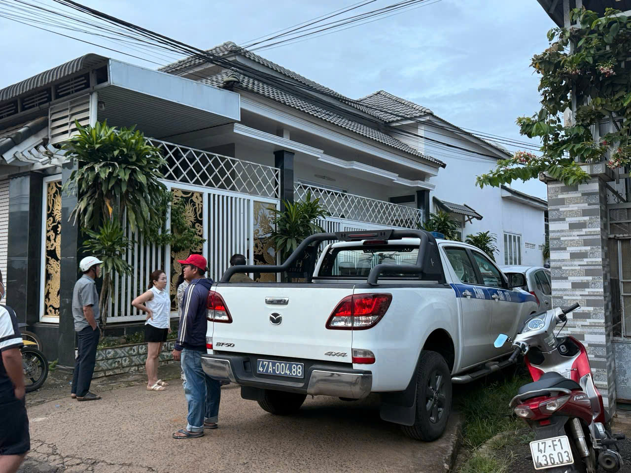 Khu vực xảy ra vụ việc