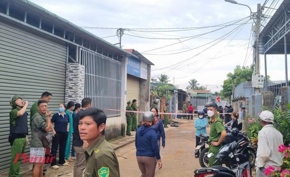 Khu vực xảy ra vụ án mạng
