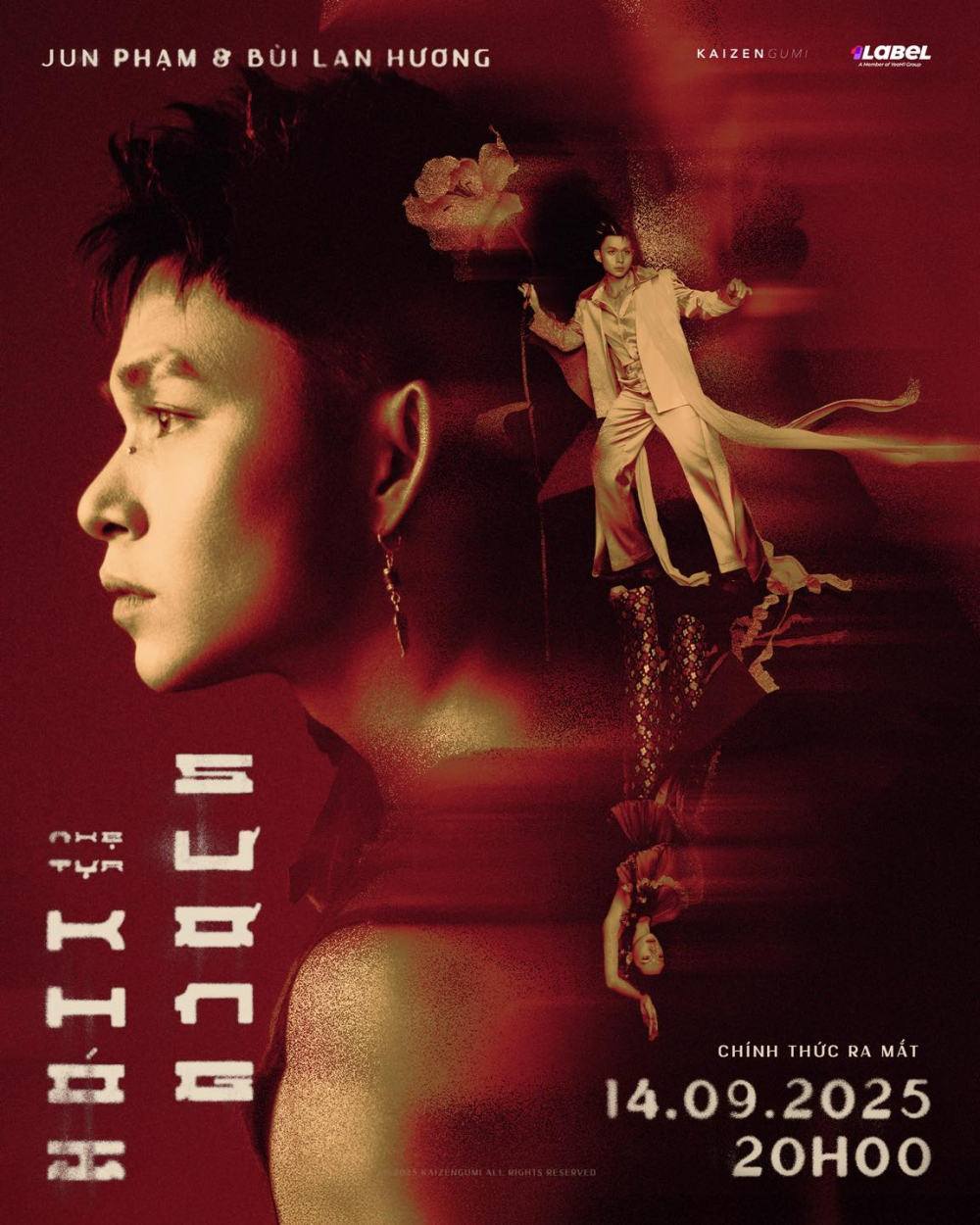 Poster ra mắt MV Nhẹ tựa khói sương - Ảnh: 
