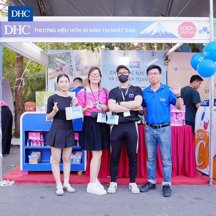 DHC đẩy mạnh trách nhiệm xã hội với loạt hoạt động hướng về cộng đồng DHC tại sự kiện Lễ hội Sống khỏe 2024 - Ảnh: DHC