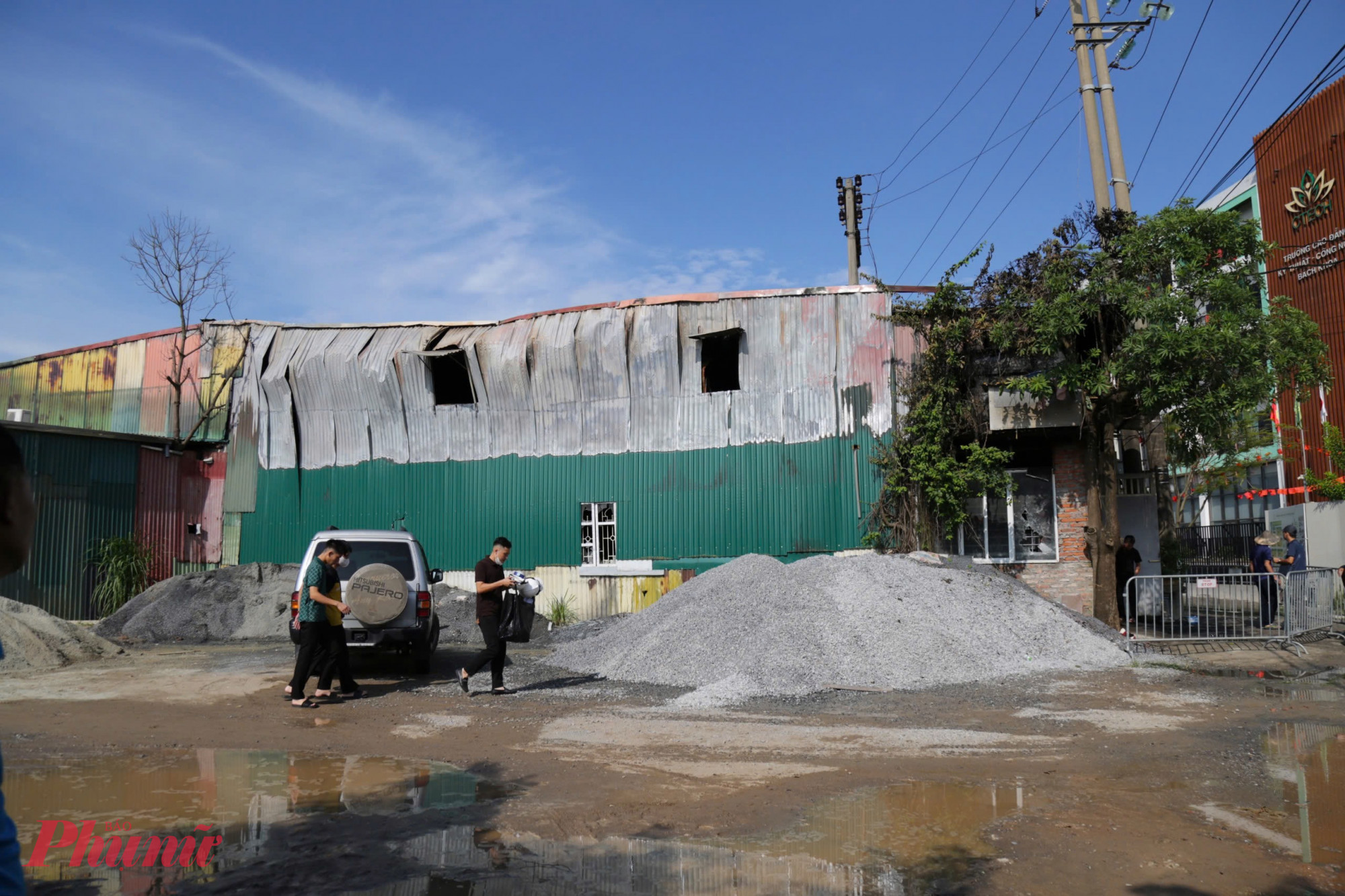 Hiện trường vụ cháy