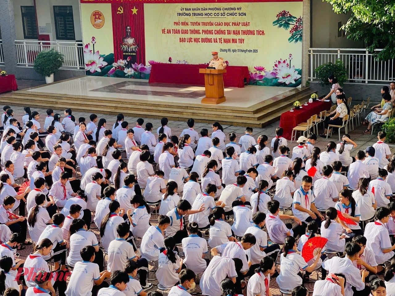 học sinh; hướng dẫn kỹ năng nhận diện, phòng tránh nguy cơ tai nạn, góp phần xây dựng văn hóa giao thông học đường.