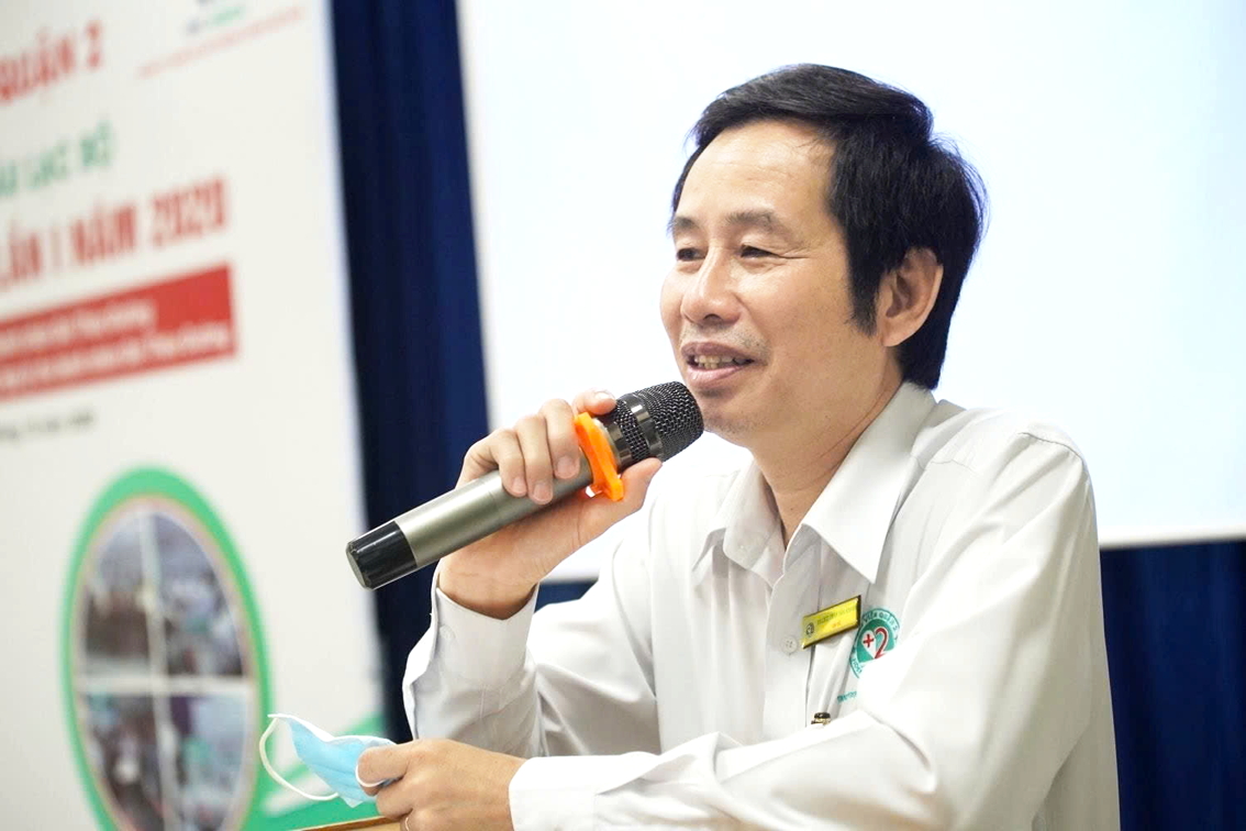 Thầy thuốc ưu tú, bác sĩ Trần Văn Khanh - Giám đốc Bệnh viện Lê Văn Thịnh (TPHCM)