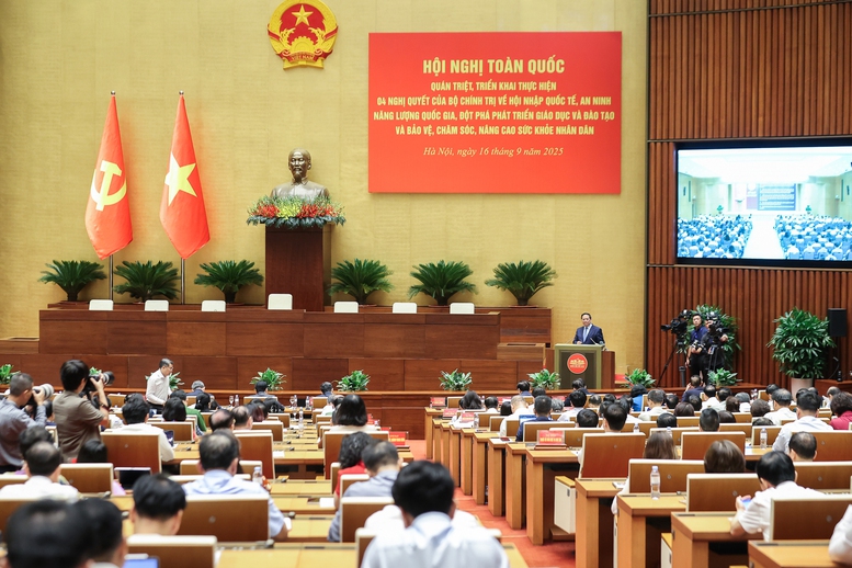 1,2 triệu đảng viên tham dự Hội nghị toàn quốc quán triệt 4 Nghị quyết của Bộ Chính trị