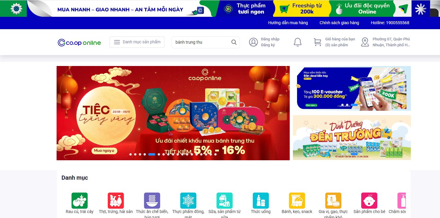 Khách hàng nhận ưu đãi kép khi HÌNH 3 - Ứng dụng mua sắm trực tuyến Co.op Online tung ưu đãi kép