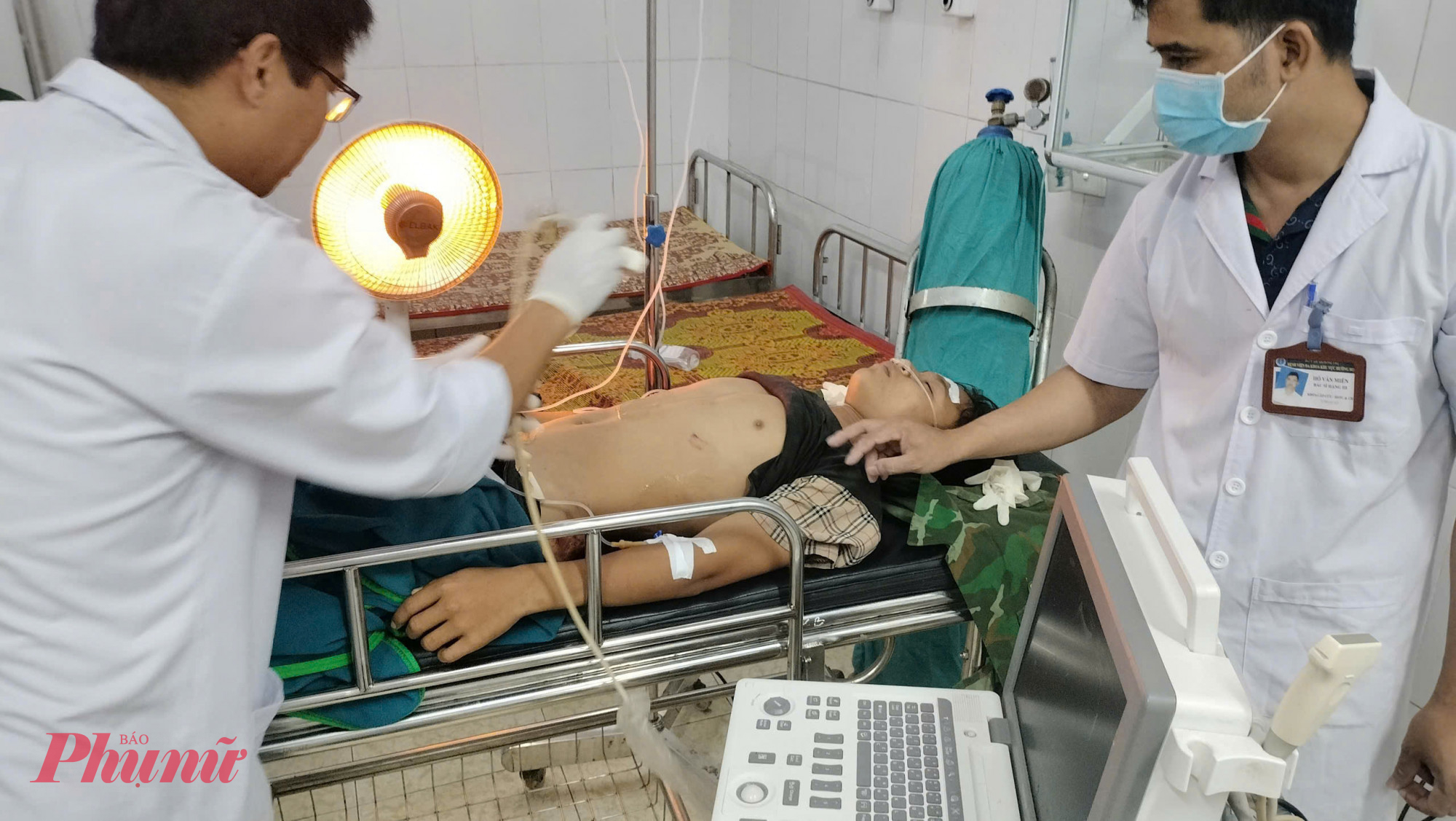 Trong số các nạn nhân bị thương có nhiều trường hợp chấn thương nặng