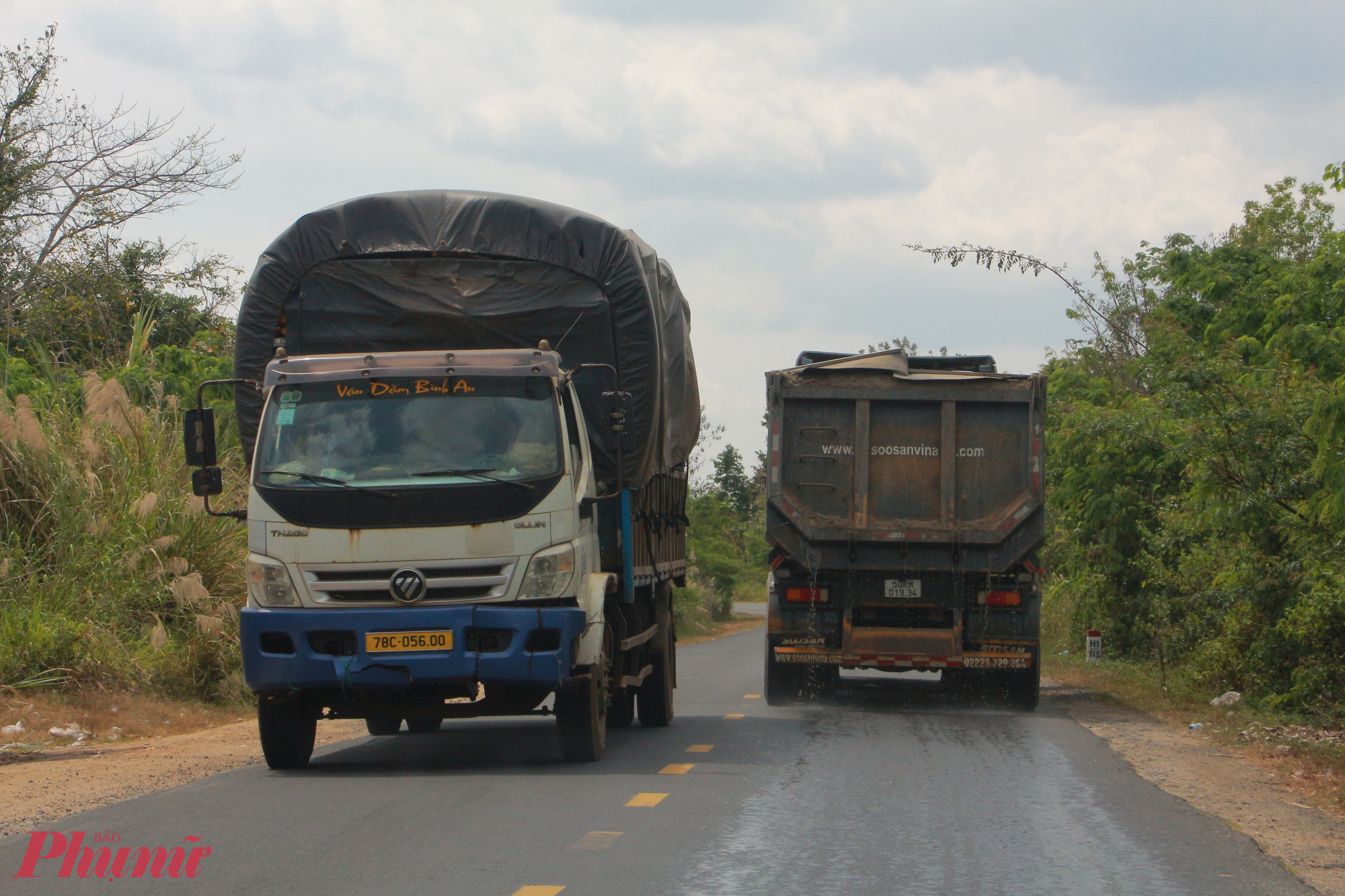  Tuyến quốc lộ 29 được nâng cấp, cải tạo sẽ thuận lợi trong đi lại, giao thương hàng hóa, thúc đẩy kinh tế - xã hội hai địa phương