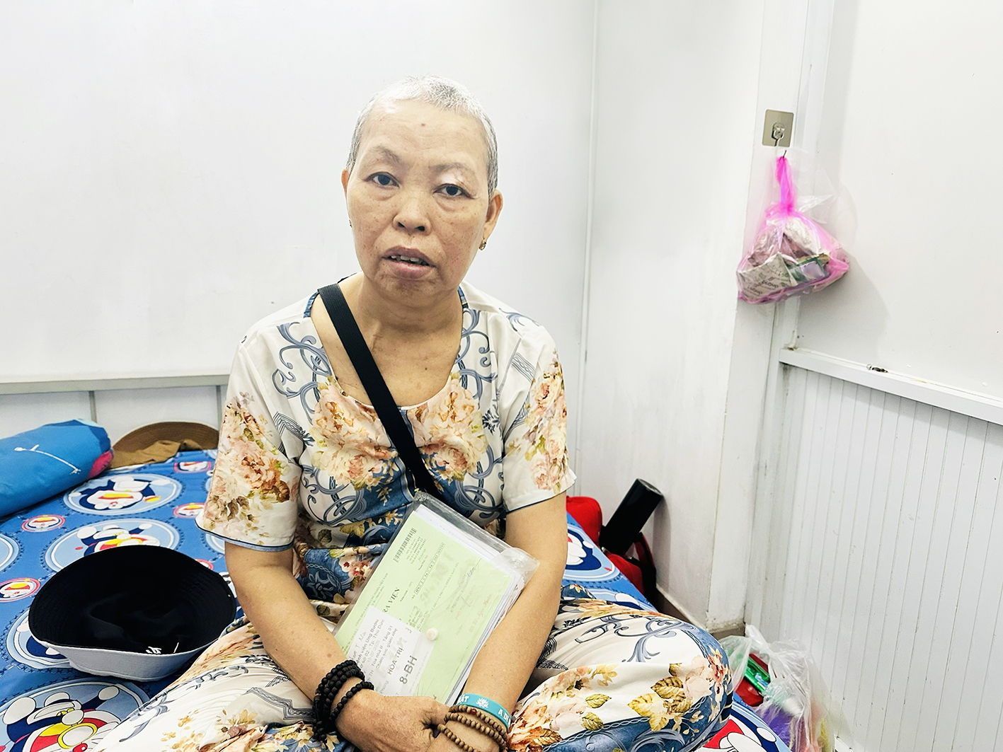 Bà Phạm Thị Mai rất mong nhận được sự giúp đỡ của các tấm lòng hảo tâm