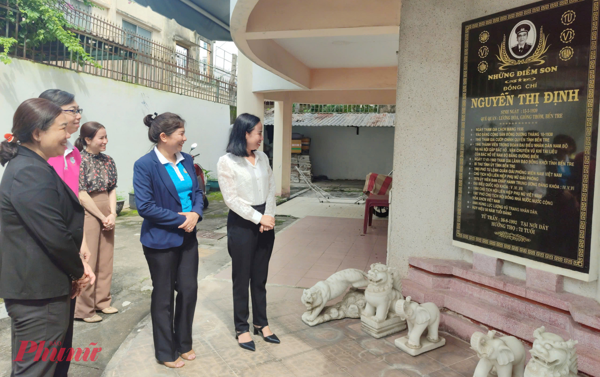 Cán bộ Hội LHPN TPHCM 