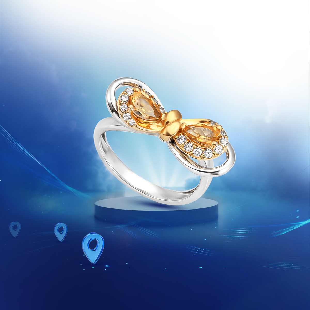 Các thiết kế trang sức PNJ đồng hành cùng bạn trên hành trình làm đẹp thông minh - Ảnh: PNJ