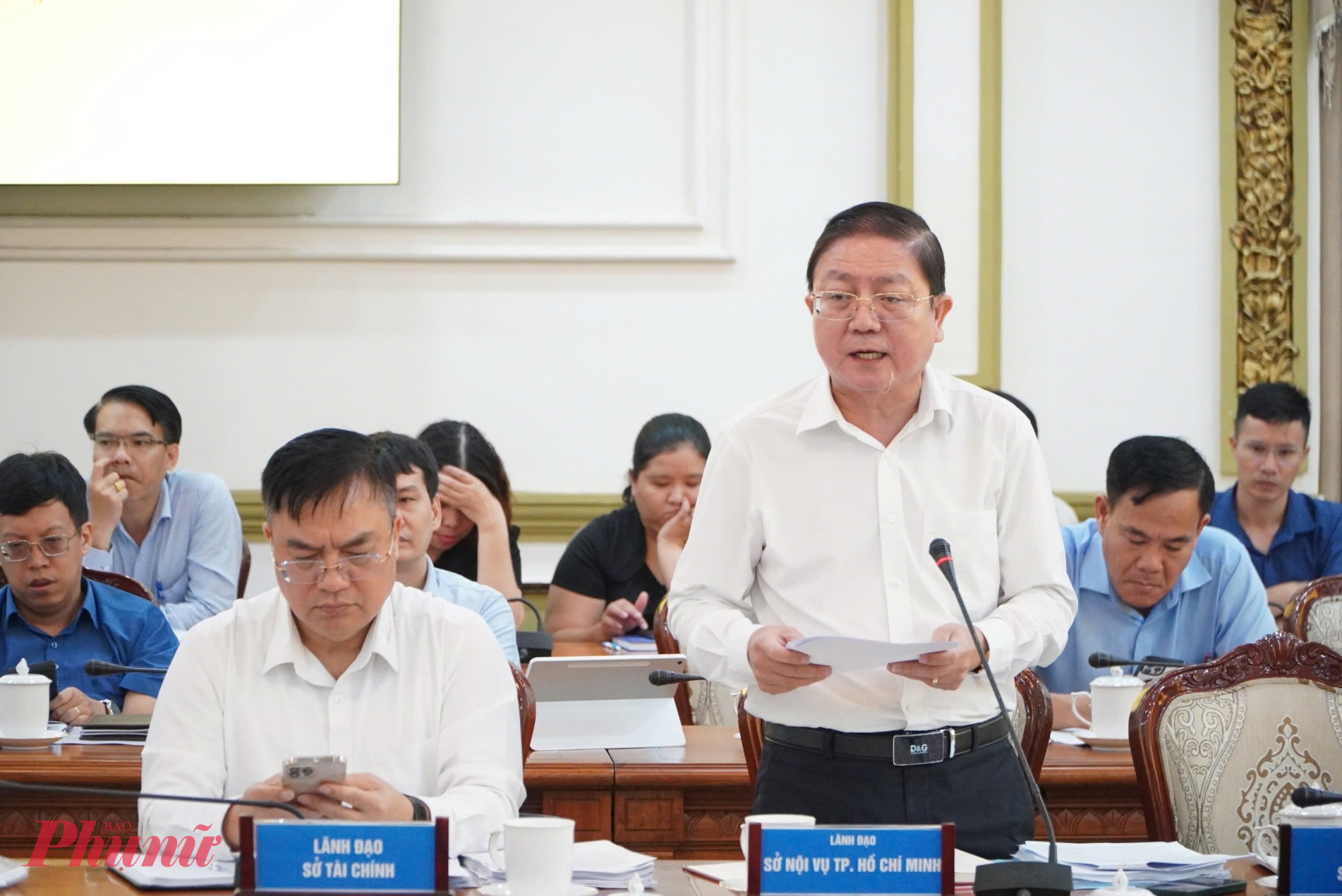 ông Nguyễn Bắc Nam - Phó Giám đốc Sở Nội vụ TPHCM - cho biết, sở đang tham mưu để xây dựng sổ tay cẩm nang thực hiện các thủ tục hành chính cho cấp xã - Ảnh: Thanh Tâm
