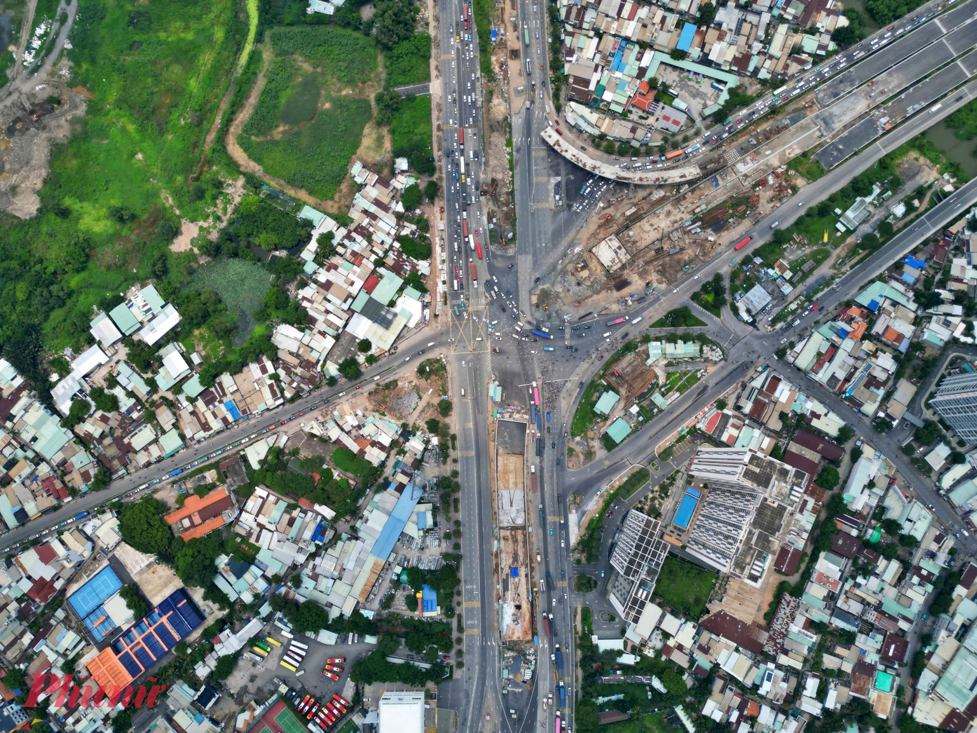 Tổng dự án nút giao An Phú cũng đang bị chậm tiến độ 