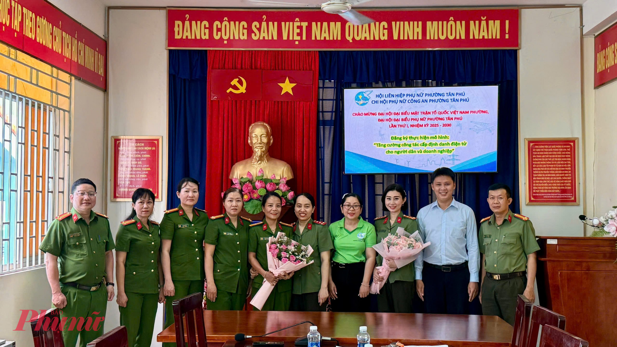 Thành lập Chi hội Phụ nữ Công an phường Tân Phú