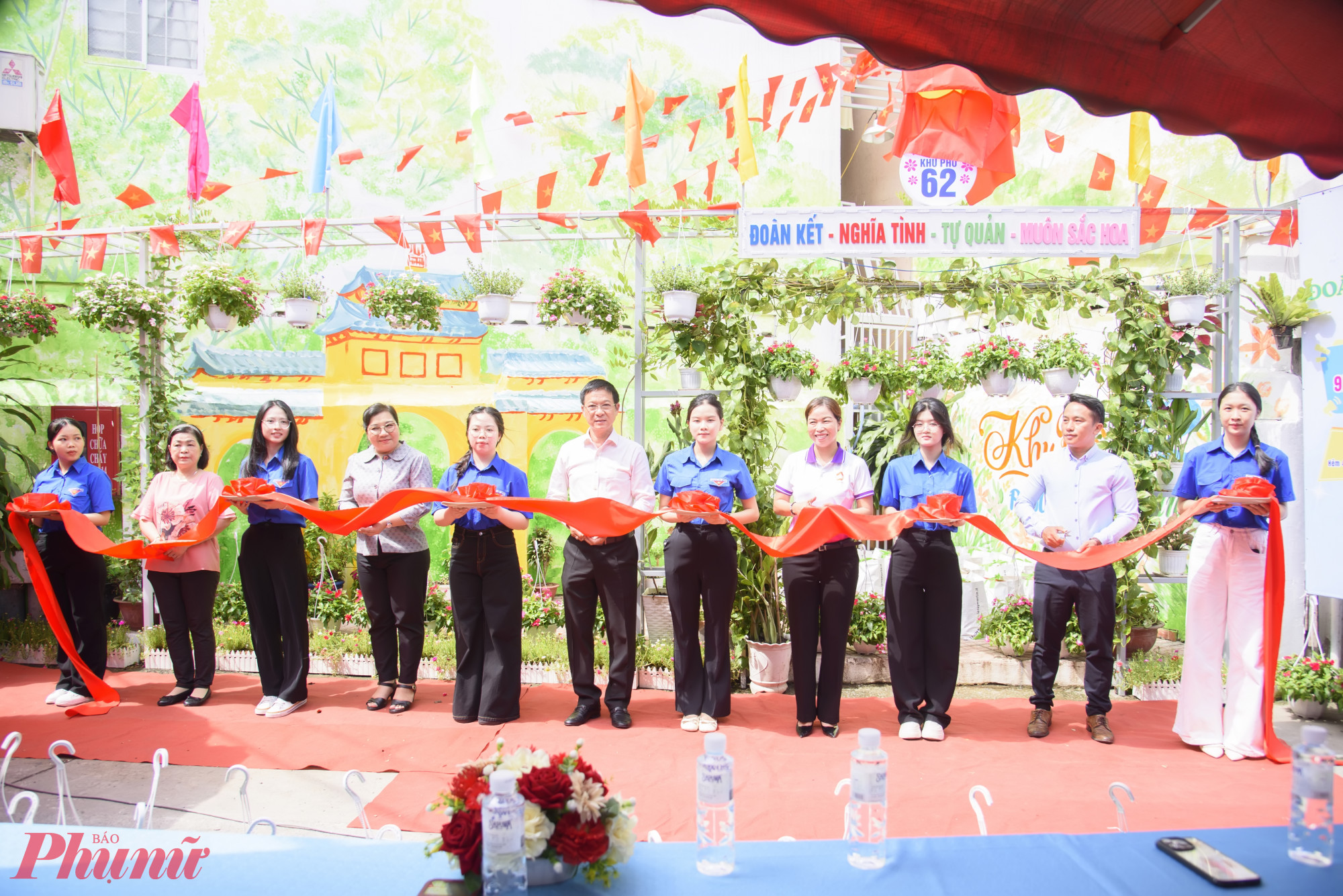 ra mắt khu dân cư “Đoàn kết – Nghĩa tình – Tự quản – Muôn sắc hoa” tại khu phố 62