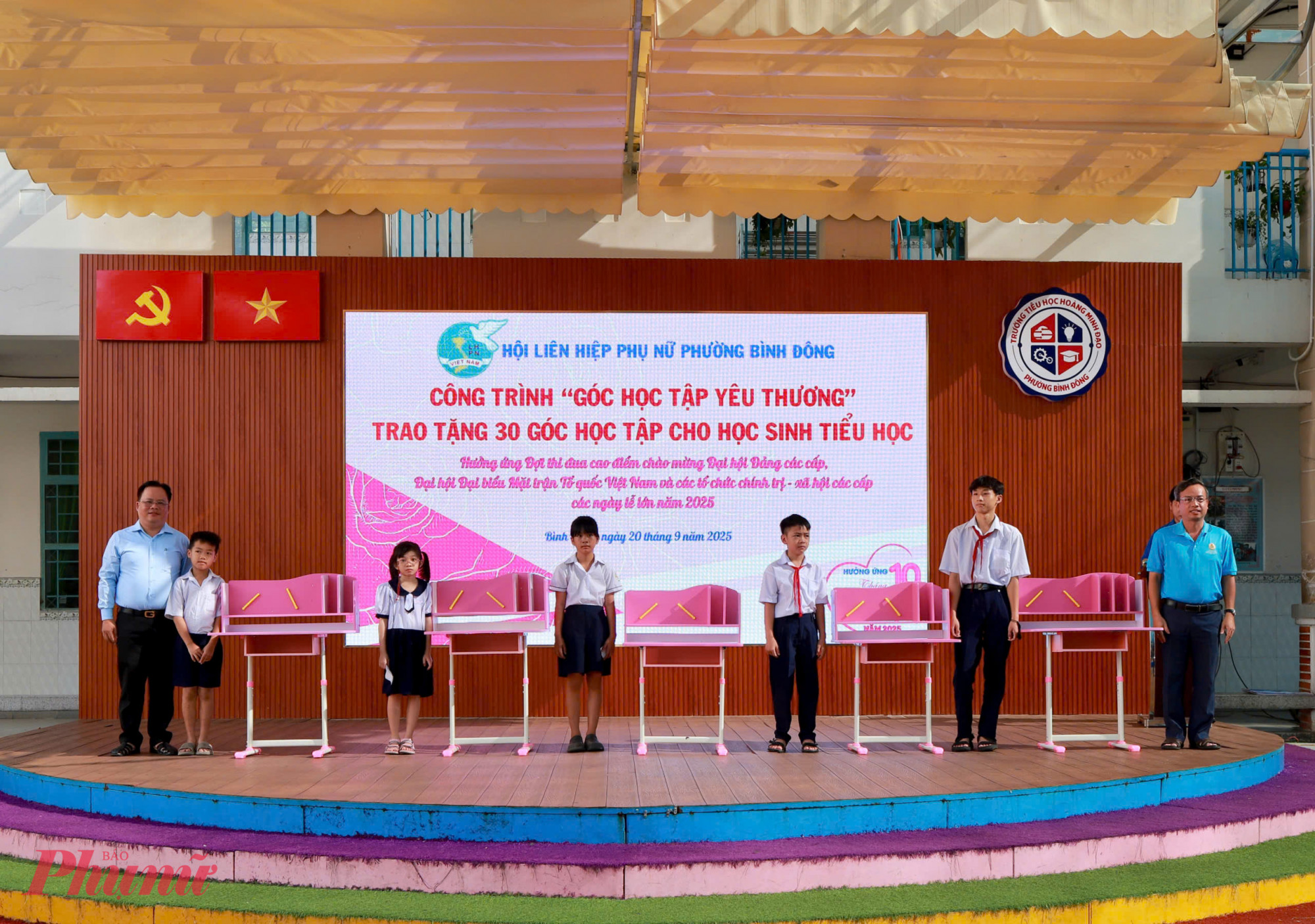 Các em học sinh hiêu shocj, vượt khó