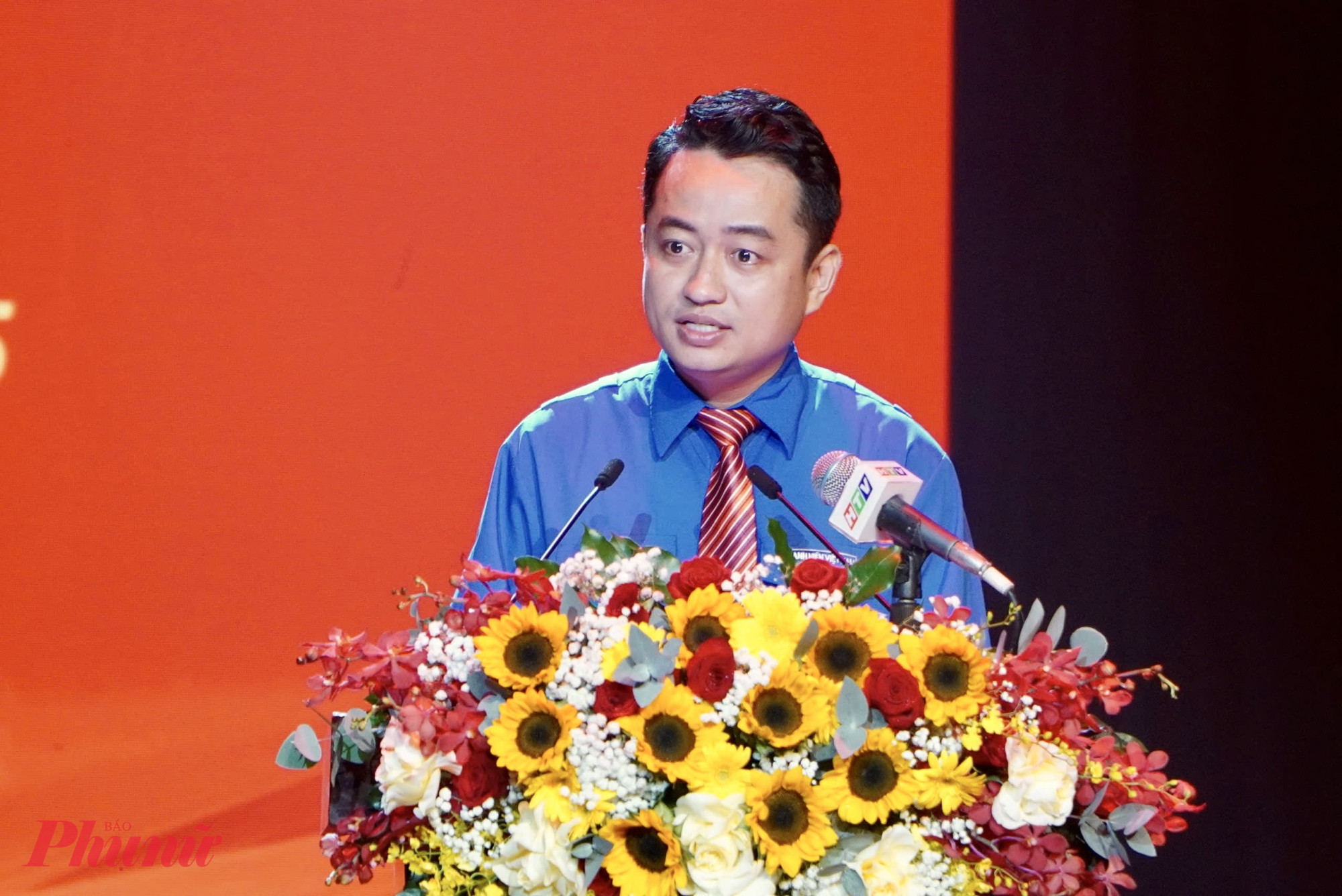 Anh Lê Tuấn Anh - Phó Bí thư Thành Đoàn TPHCM - Ảnh: Thanh Tâm