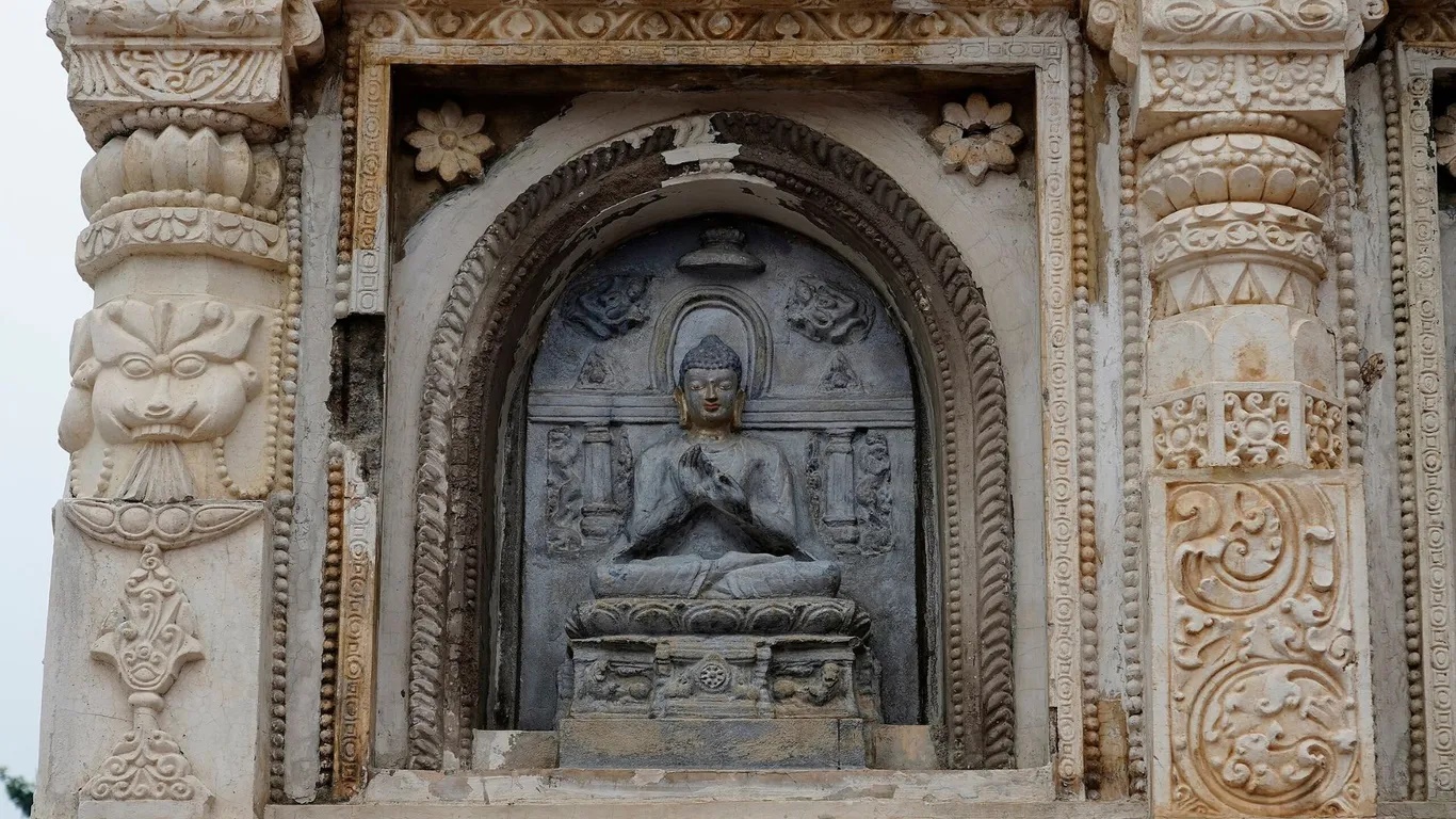 Bảo tàng hội Khảo cổ học Ấn Độ nằm trong quần thể chùa Mahabodhi. Ở đây bạn được chiêm ngưỡng các tượng Phật với nhiều tư thế khác nhau, các tác phẩm điêu khắc bằng đá và đồng tinh xảo, các trụ lan can và nhiều hiện vật khác.