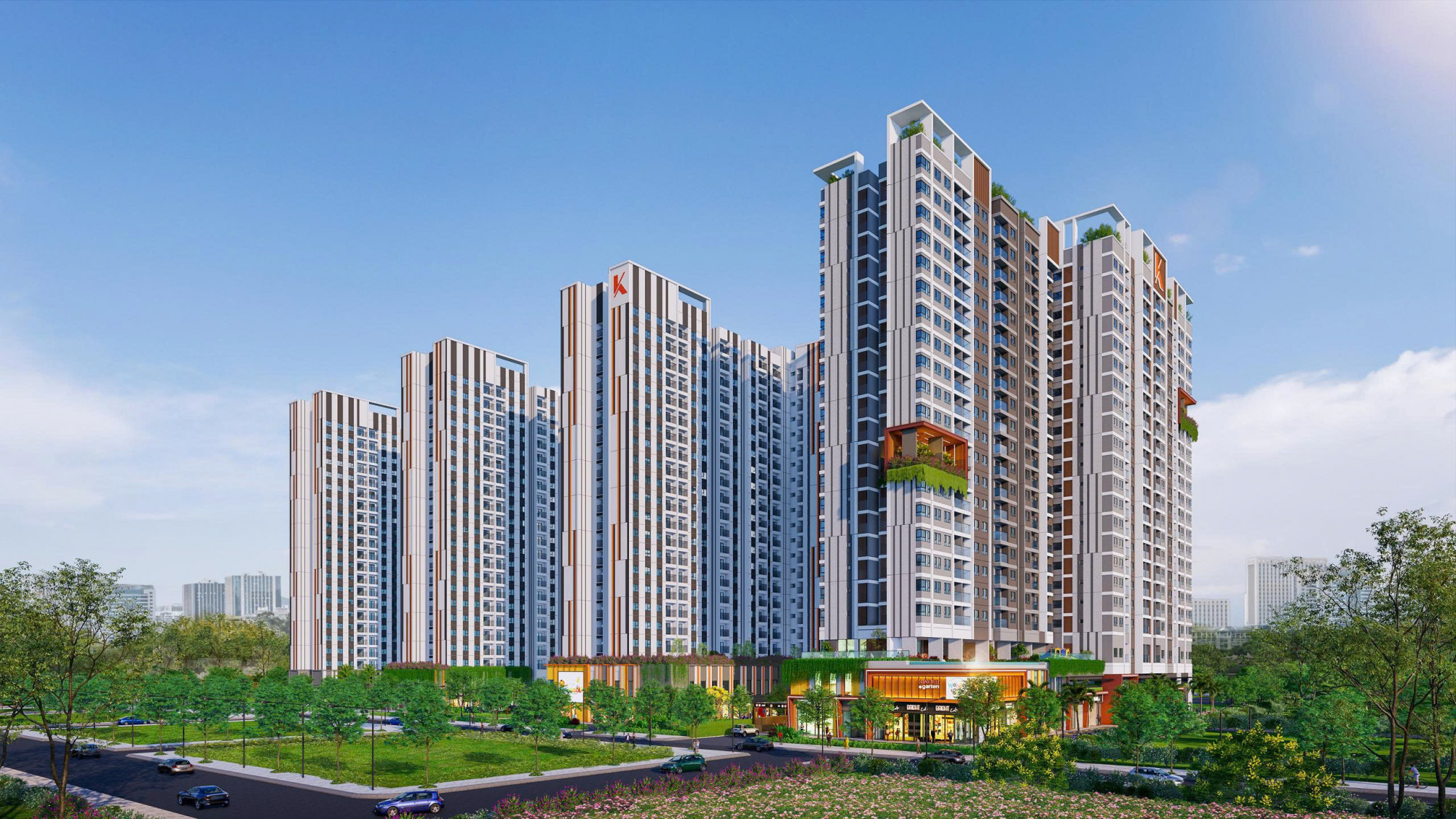 Phối cảnh khu căn hộ K-Home Cityview