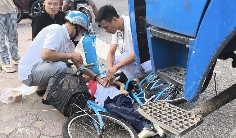 Hiện trường vụ việc. Ảnh: MXH