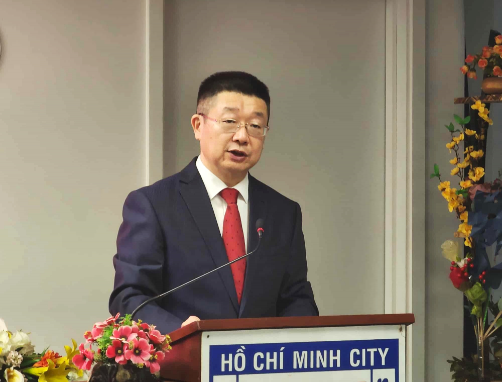 Tổng Lãnh sự Trung Quốc tại TPHCM Đường Lập nhấn mạnh tình hữu nghị gắn bó giữa Trung Quốc - Việt Nam