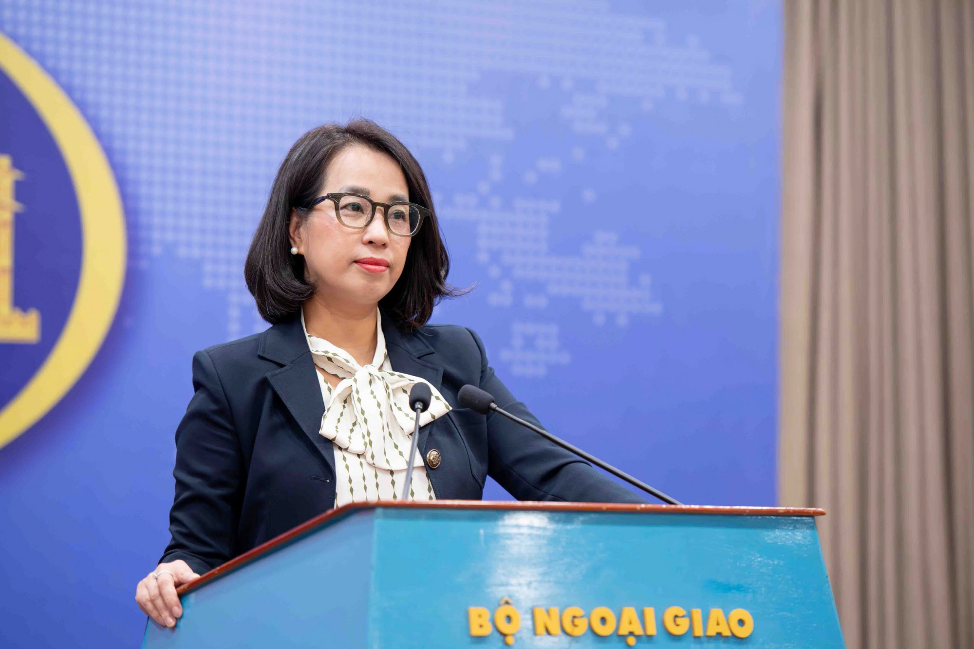 Người phát ngôn Bộ Ngoại giao Phạm Thu Hằng