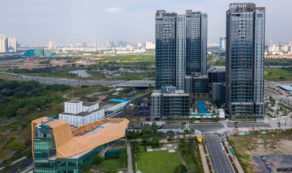 Khu đất dự kiến xây dựng khu phức hợp Tháp Quan sát cao 88 tầng hiện là bãi đất trống
