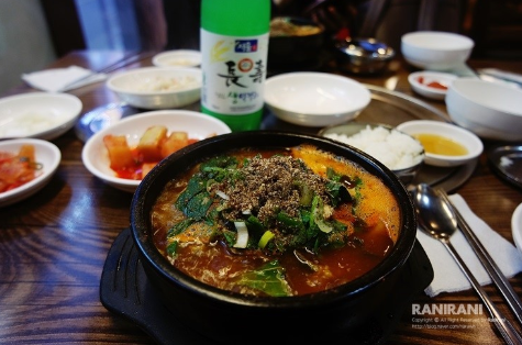 Súp giải rượu đang trở thành món ăn không thể thiếu trên bàn tiệc ở Hàn Quốc - Ảnh: Naver