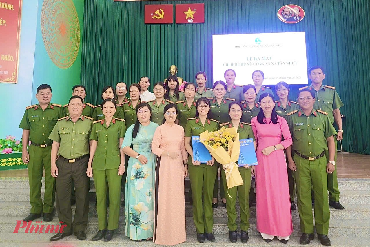 Chi hội Phụ nữ Công an xã Tân Nhựt