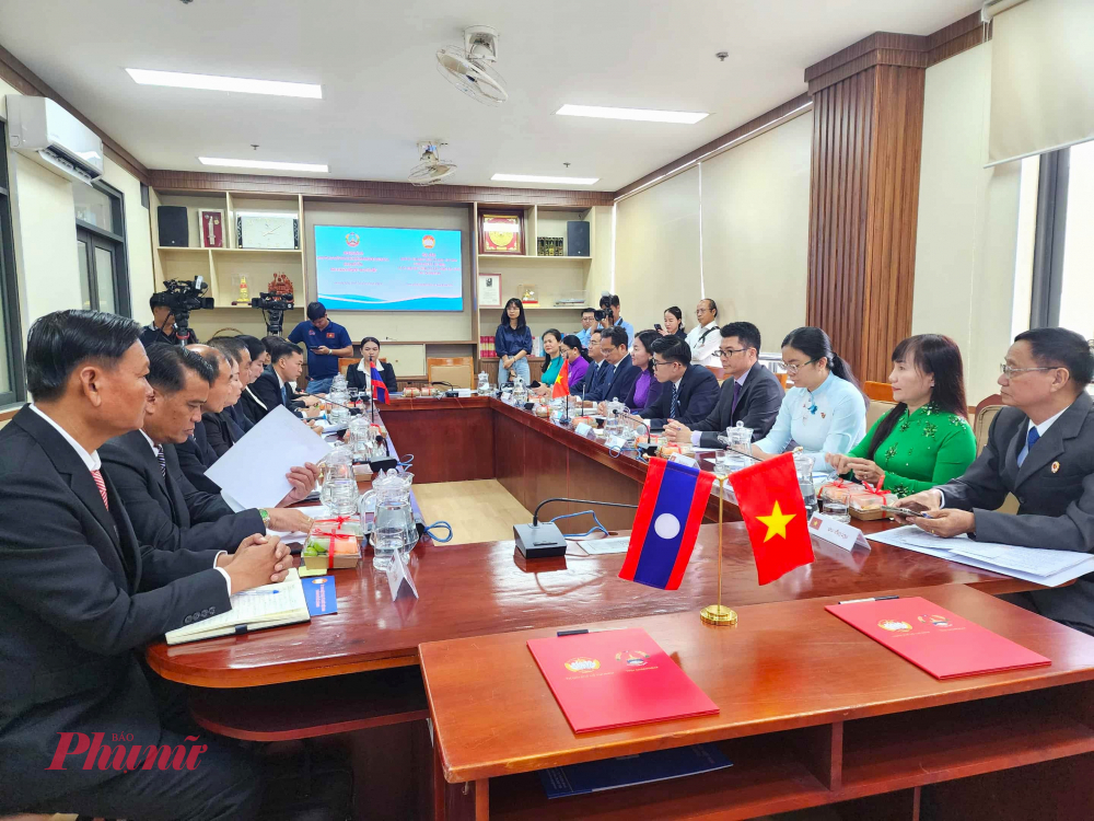 Toàn cảnh buổi hội đàm