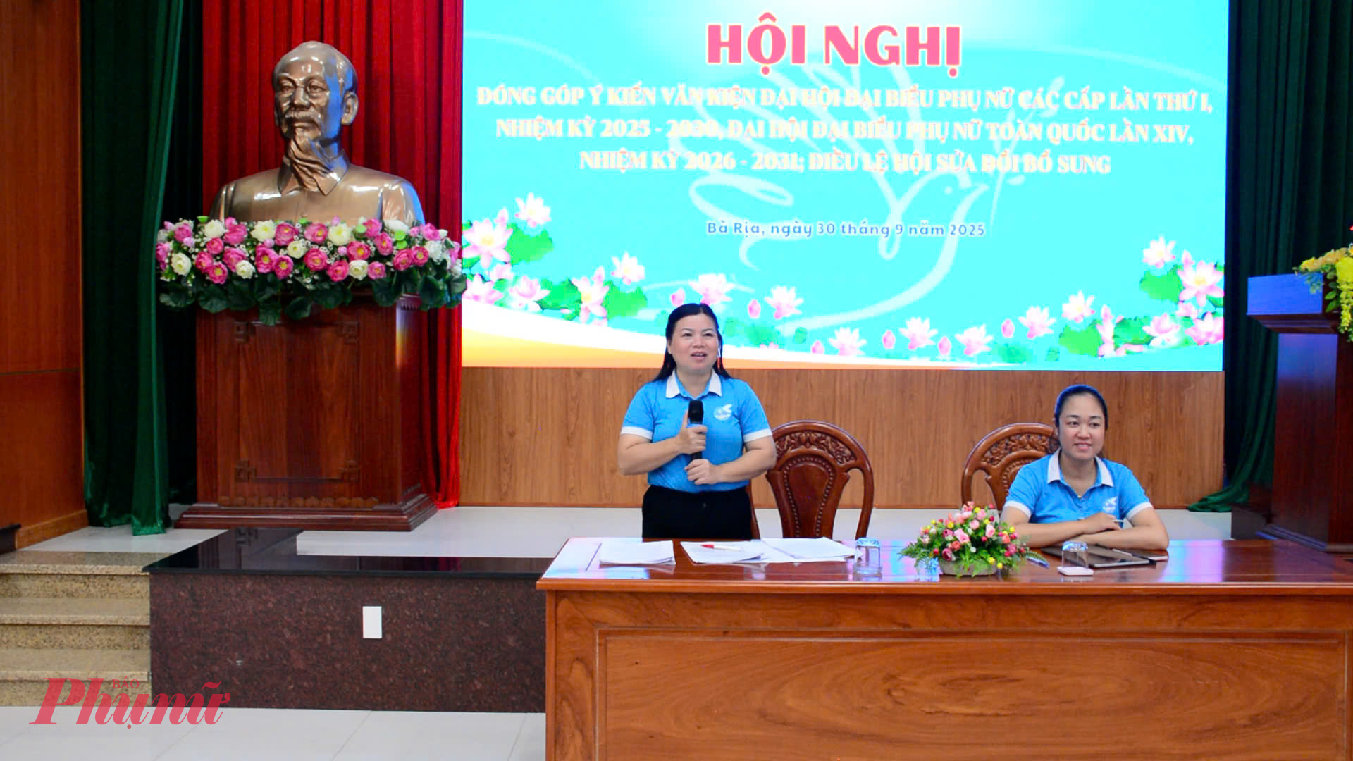 Hội nghị lấy ý kiến đóng góp vào dự thảo Báo cáo chính trị trình Đại hội đại biểu Phụ nữ các cấp, nhiệm kỳ 2025 - 2030