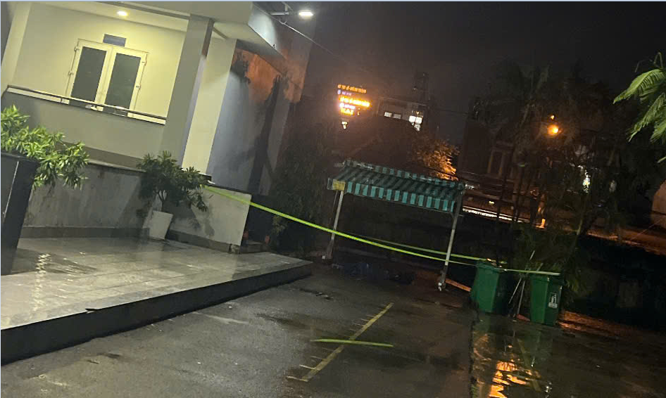 Hiện trường vụ việc. Ảnh: A.X.