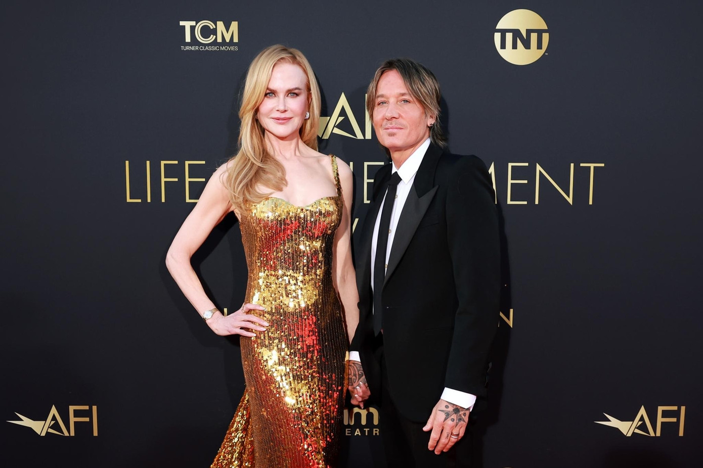 Nicole Kidman và chồng 