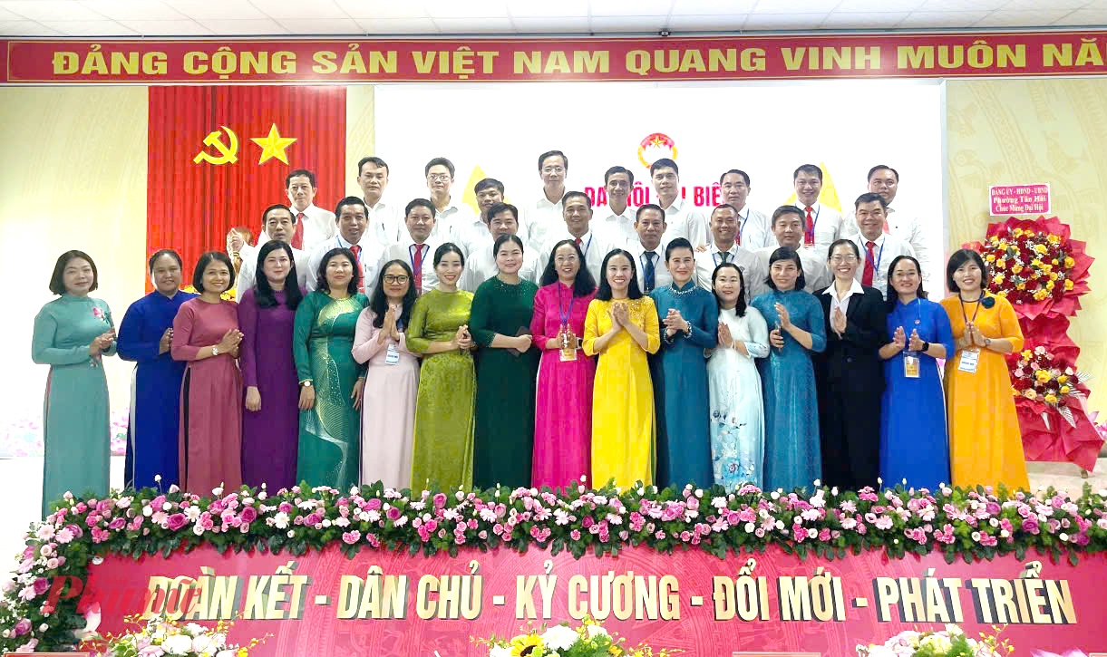 Đại hội đại biểu MTTQ và các tỗ chức chính trị - xã hội phường Tân Hải thành công tốt đẹp