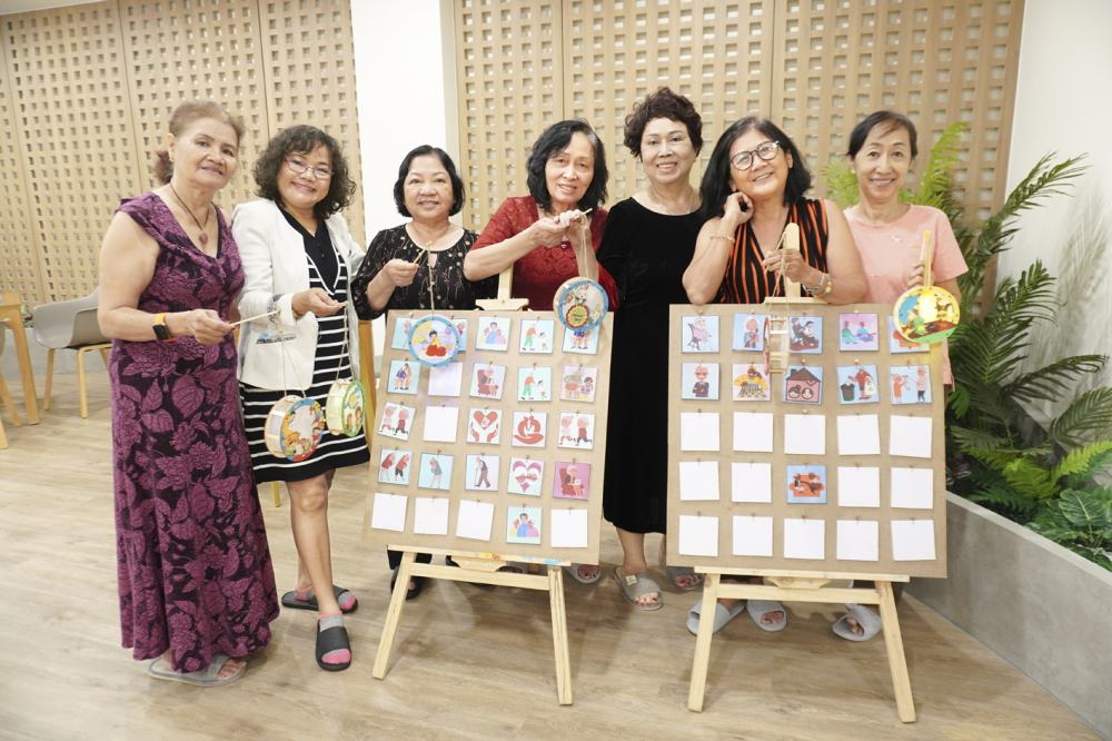 Người cao tuổi sinh hoạt bán trú tại Genki House 