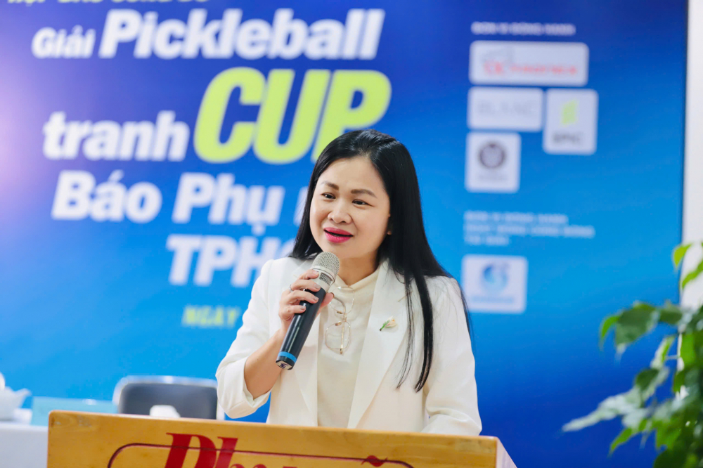 Bà Phạm Thị Vân Anh - Phó tổng biên tập Báo Phụ nữ TPHCM - Ảnh: Thành Lâm