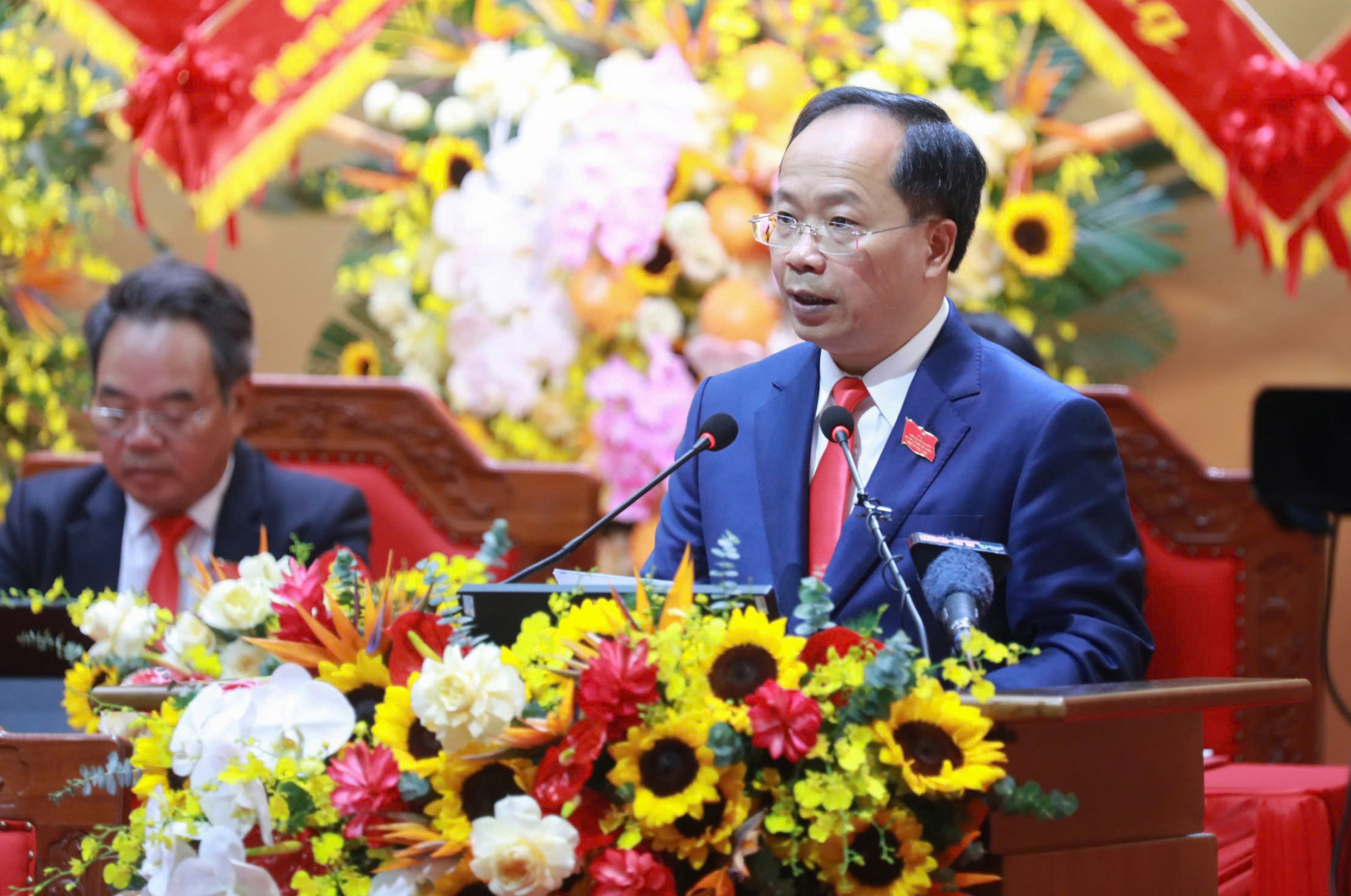 Ông Nguyễn Duy Lâm tái đắc cử Bí thư Tỉnh ủy Hà Tĩnh - Ảnh: Khánh Trung