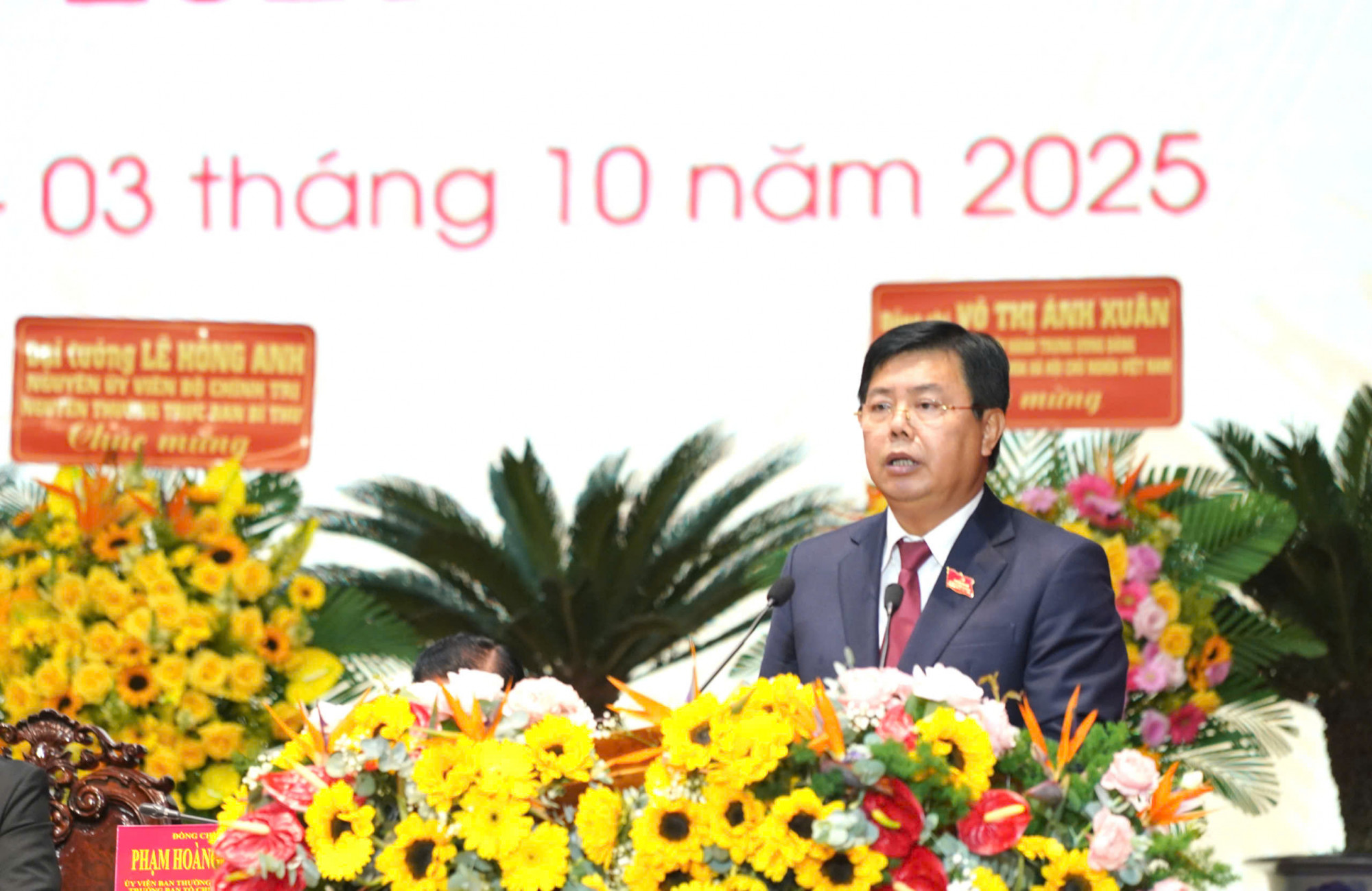 Ông Nguyễn Tiến Hải giữ chức Bí thư Tỉnh ủy An Giang nhiệm kỳ 2025-2030 - Ảnh BTC