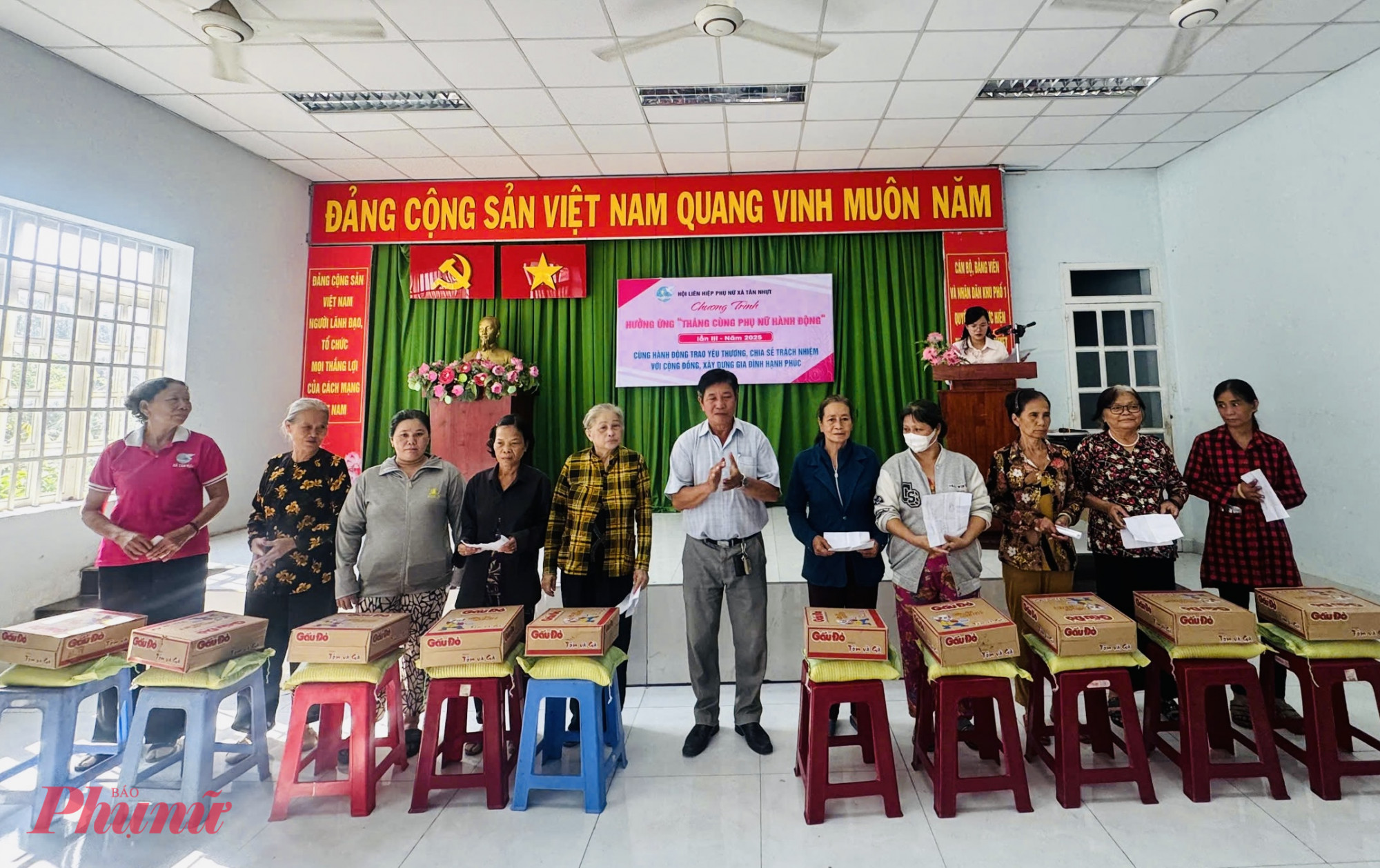 40 hội viên phụ nữ có hoàn cảnh khó khăn