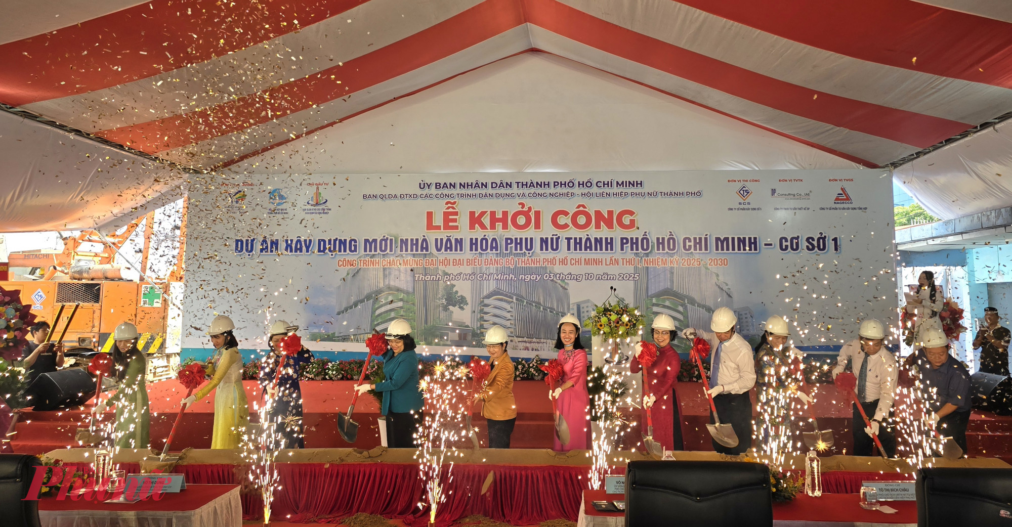Lễ khởi công xây dựng Nhà văn hóa phụ nữ TPHCM 